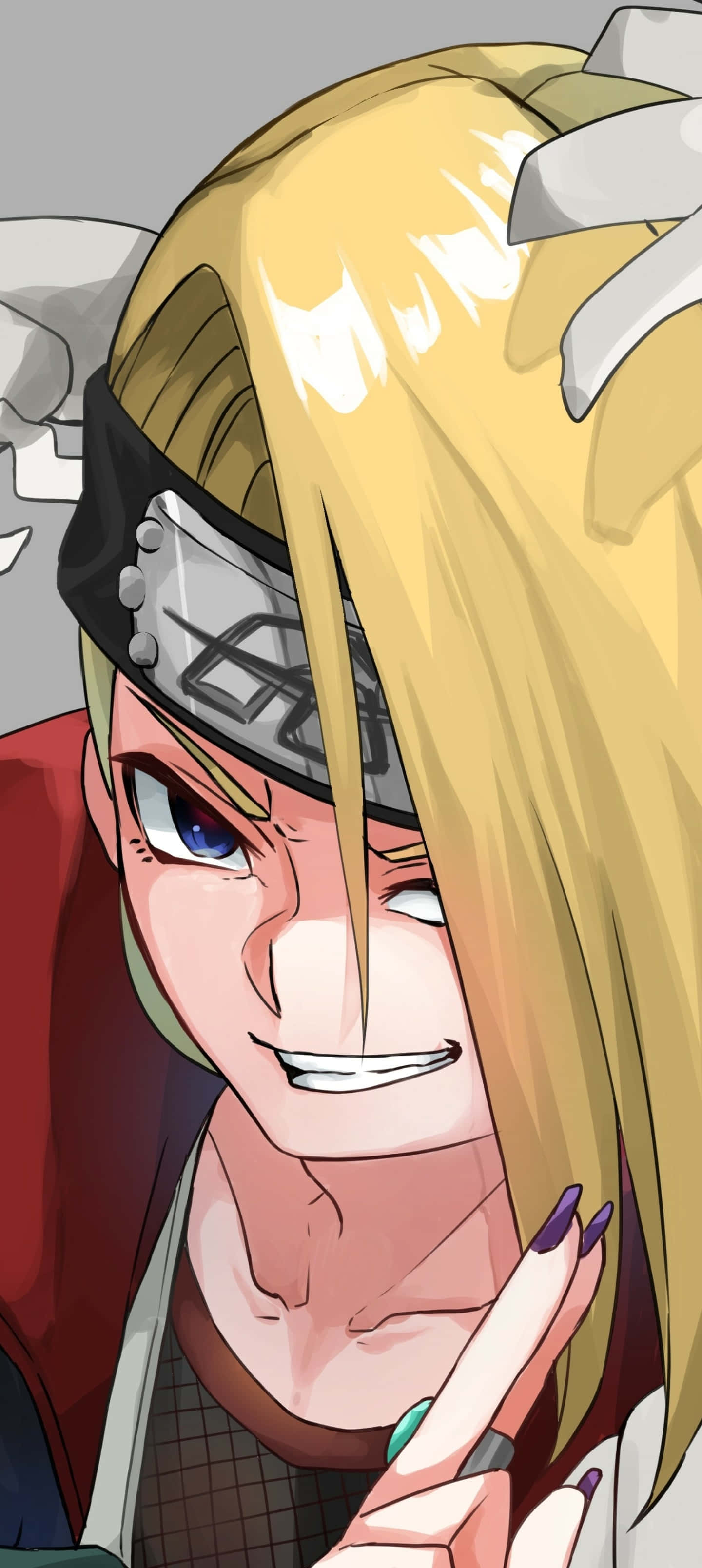 “Jy kan nie aan my kuns raak nie!” -Deidara, Naruto Muurpapier
