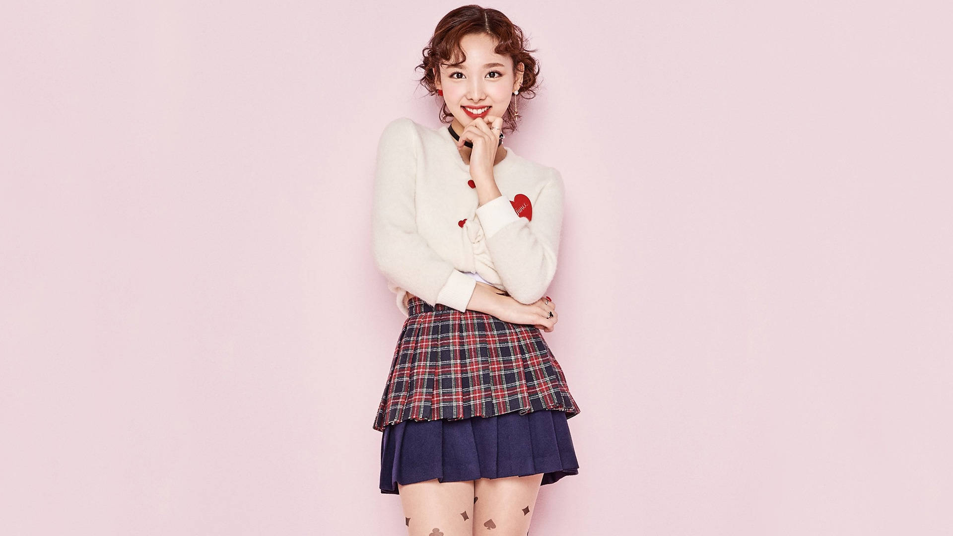 K-Pop Idool Nayeon van Twice Muurpapier
