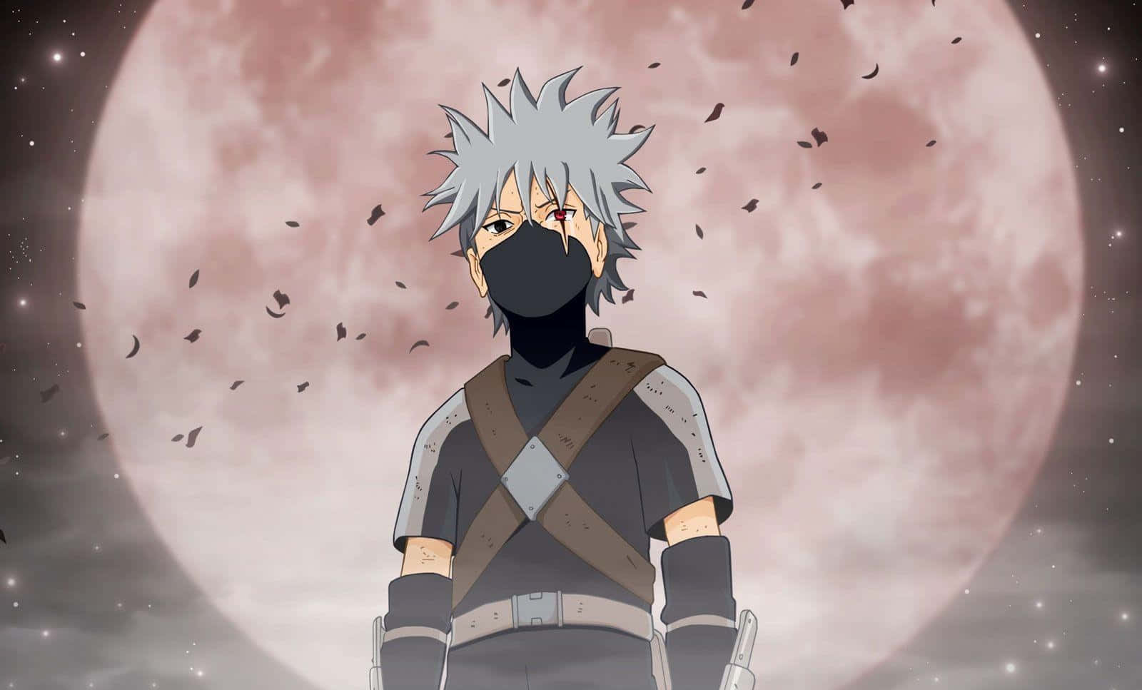 Kakashi Hatake Kind Volmaan Muurpapier