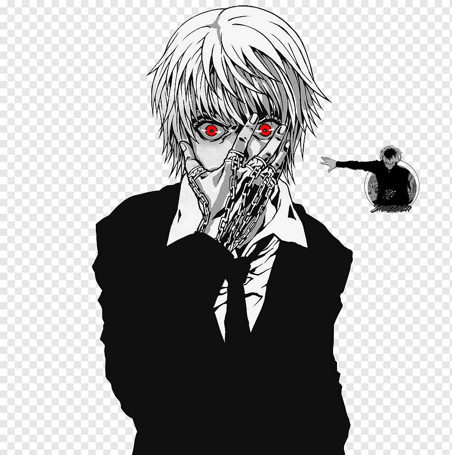 Kaneki in Pak Manga PFP Muurpapier
