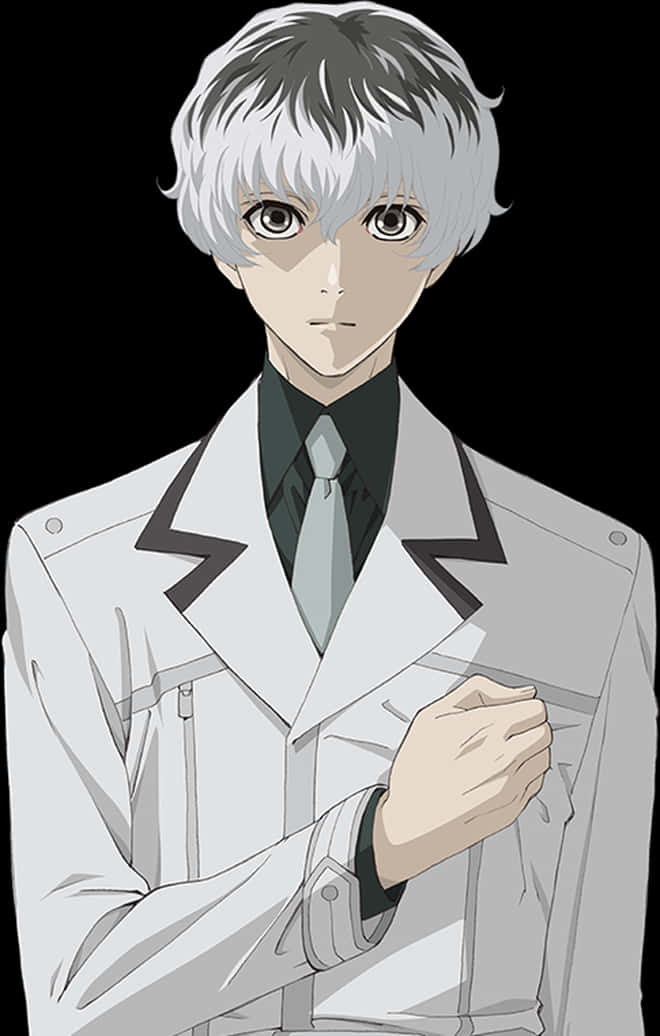 Kaneki Ken Anime Karakter Portret Muurpapier