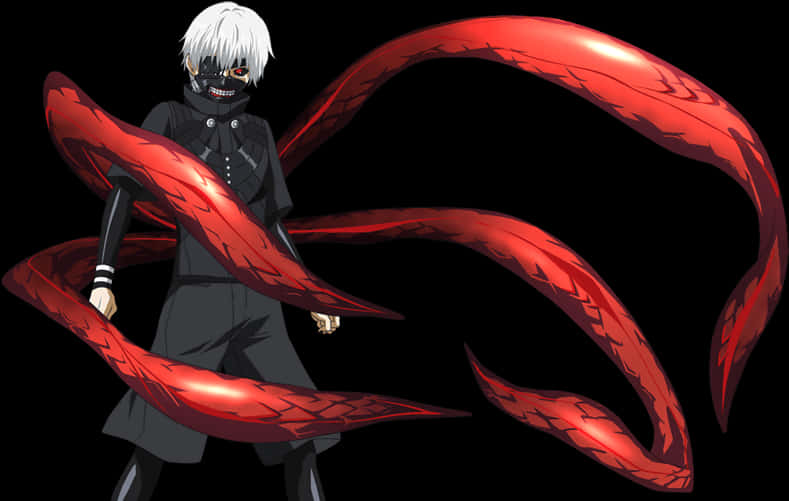 Kaneki Ken Ghoul Transformasie Muurpapier