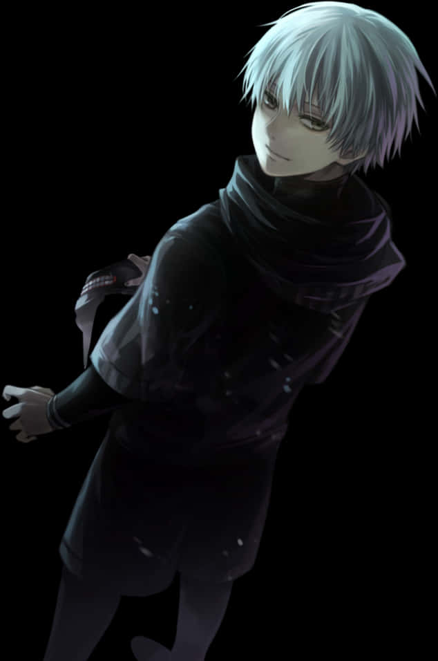 Kaneki Ken Portret Tokyo Ghoul Muurpapier