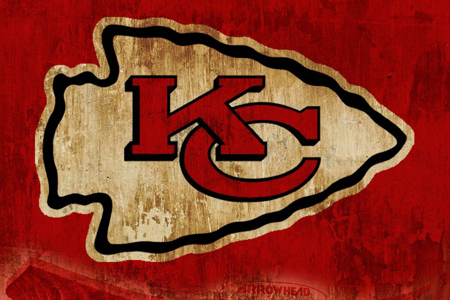 Kansas City Chiefs Pylpunt Muurpapier