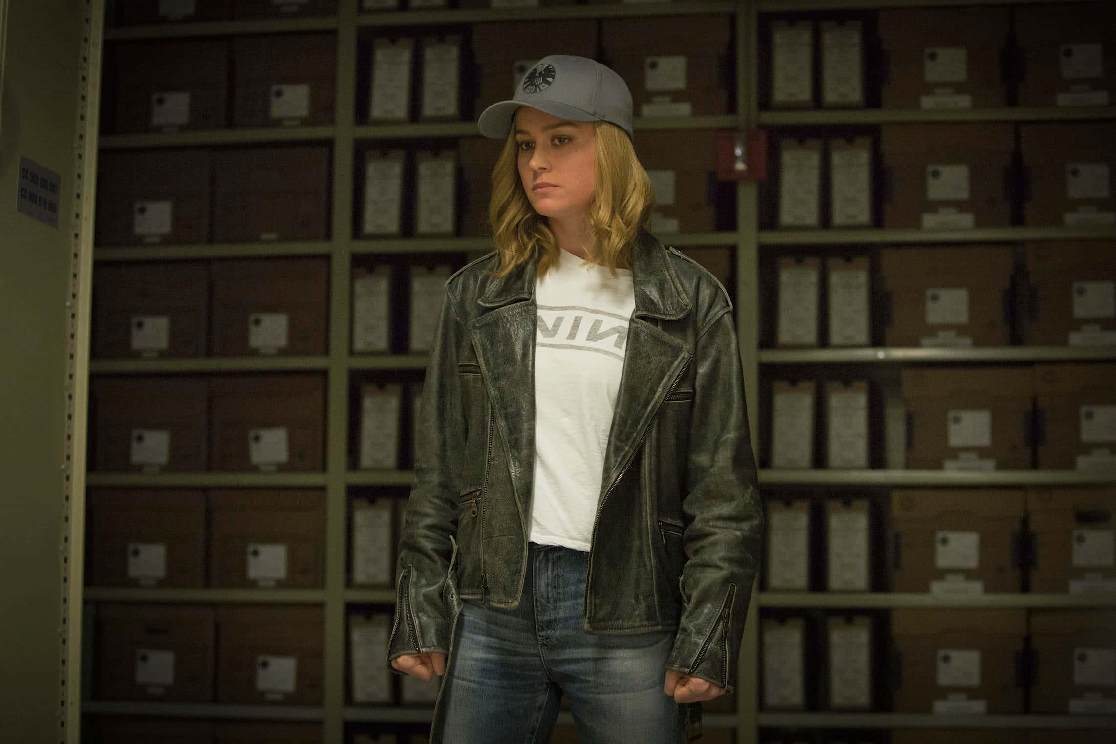 Kaptein Marvel se Carol Danvers Muurpapier