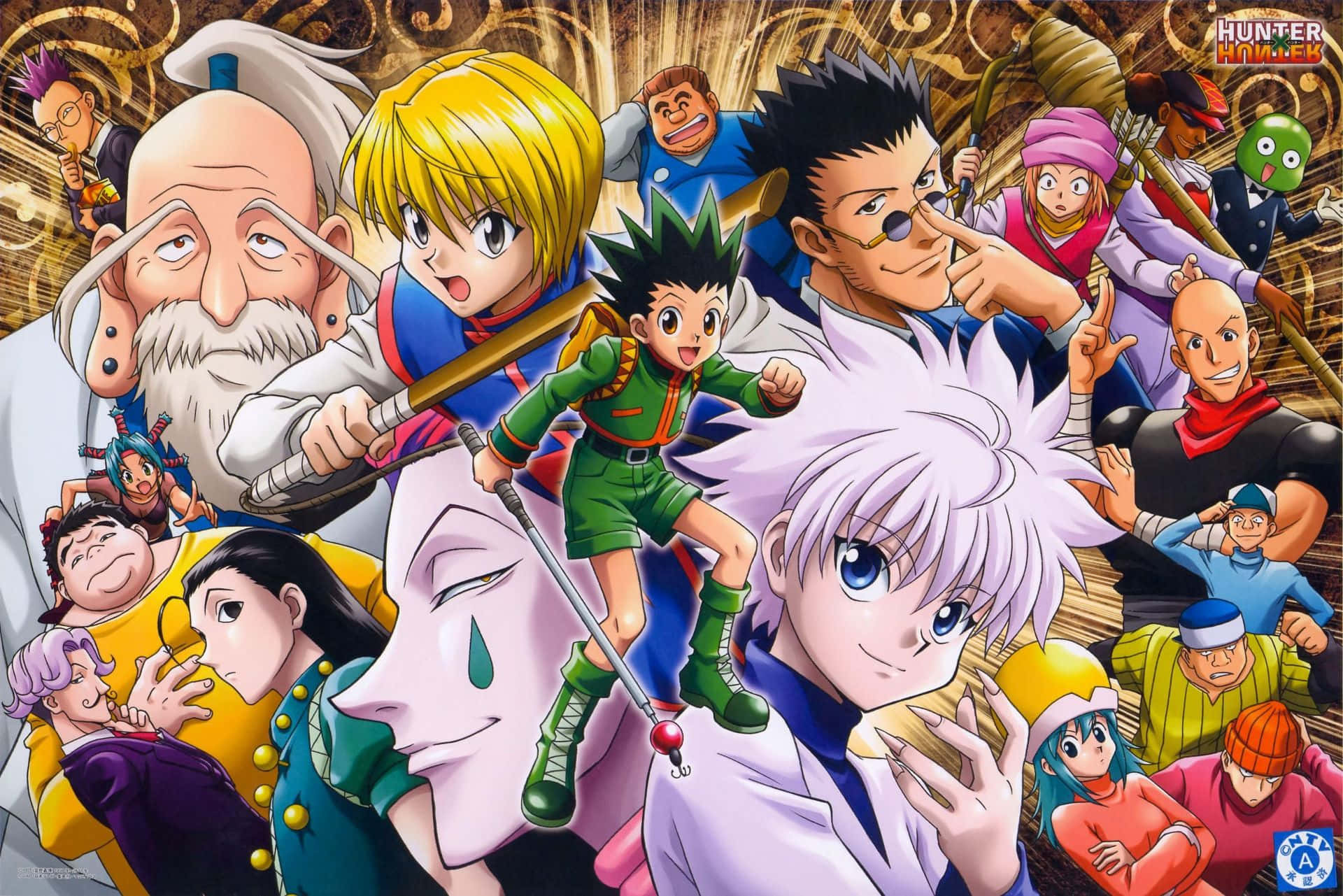 Karaktere van Hunter X Hunter PFP Muurpapier