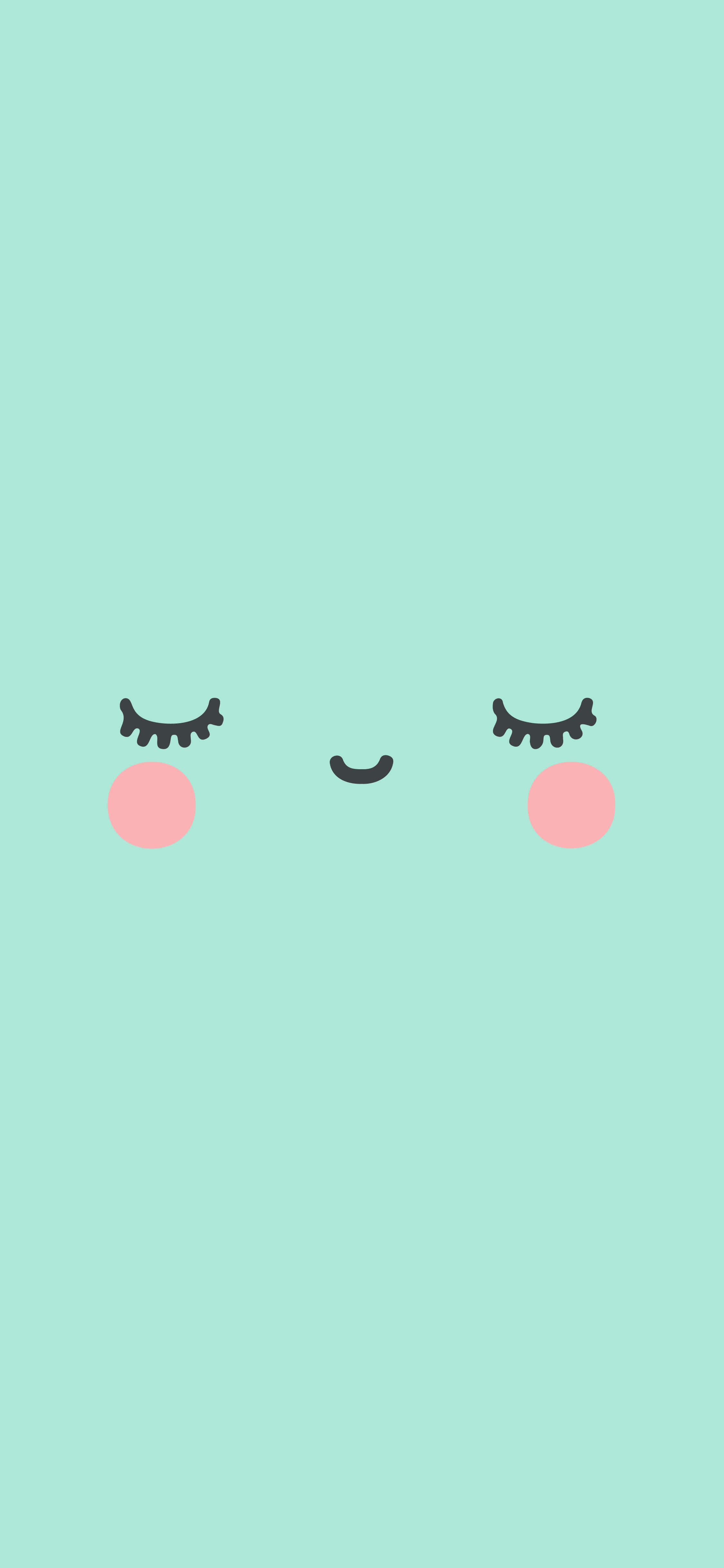 Kawaii Agtergrond Muurpapier