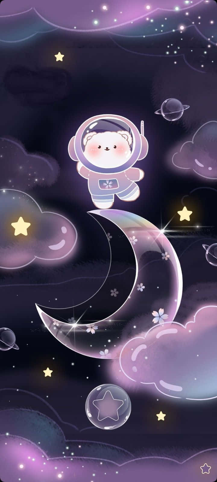 Kawaii Agtergrond Muurpapier