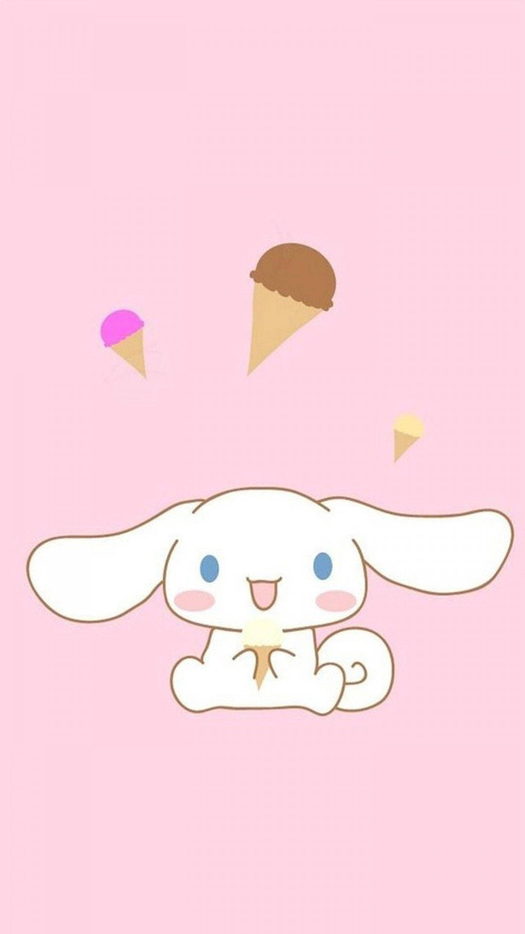 Kawaii HD Cinnamoroll eet Roomys Muurpapier