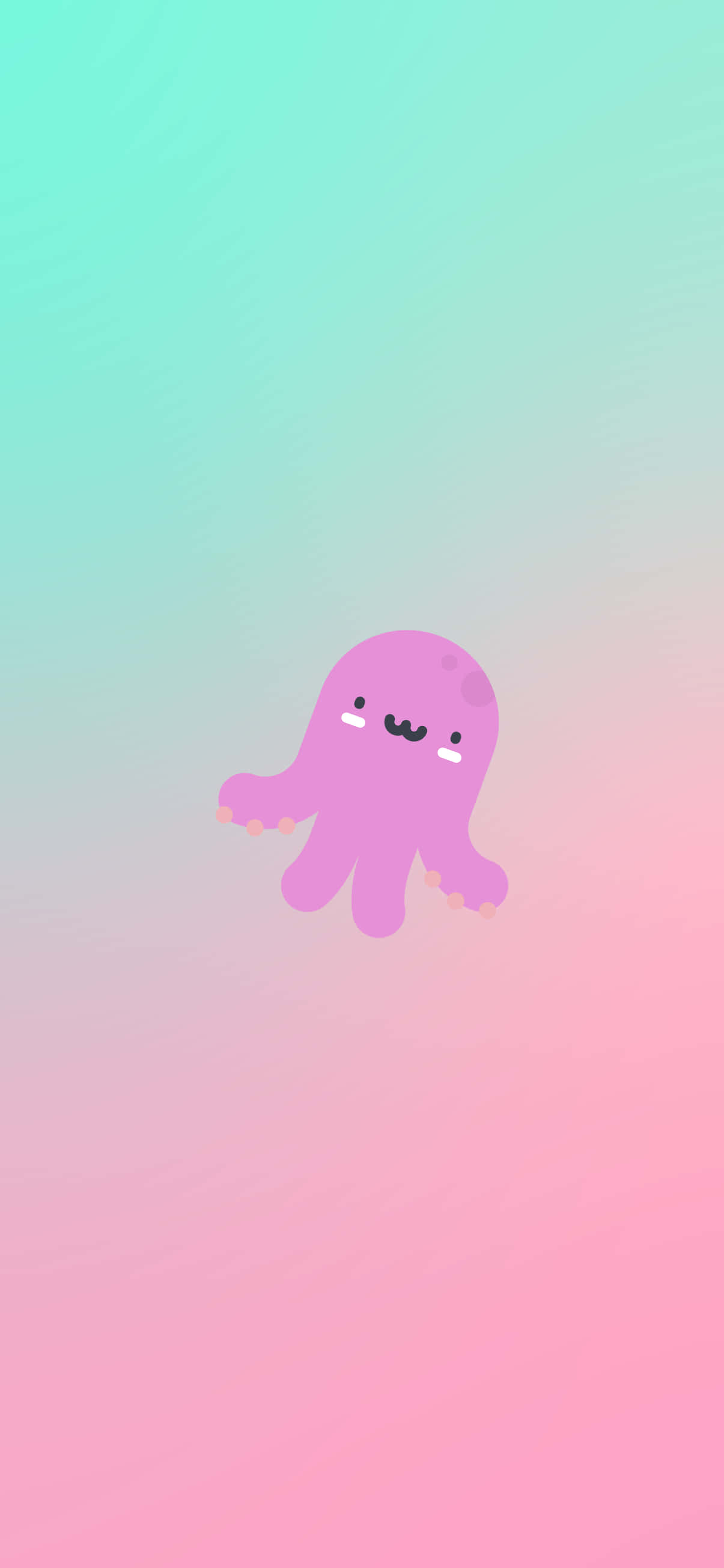 Kawaii Oulike Seekat Prent Muurpapier