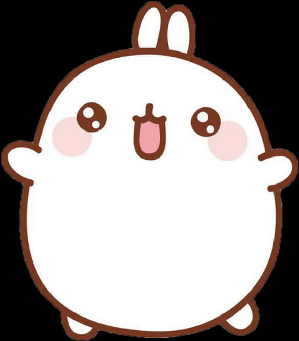Kawaii Tekenfilmdier Lêernaam Muurpapier