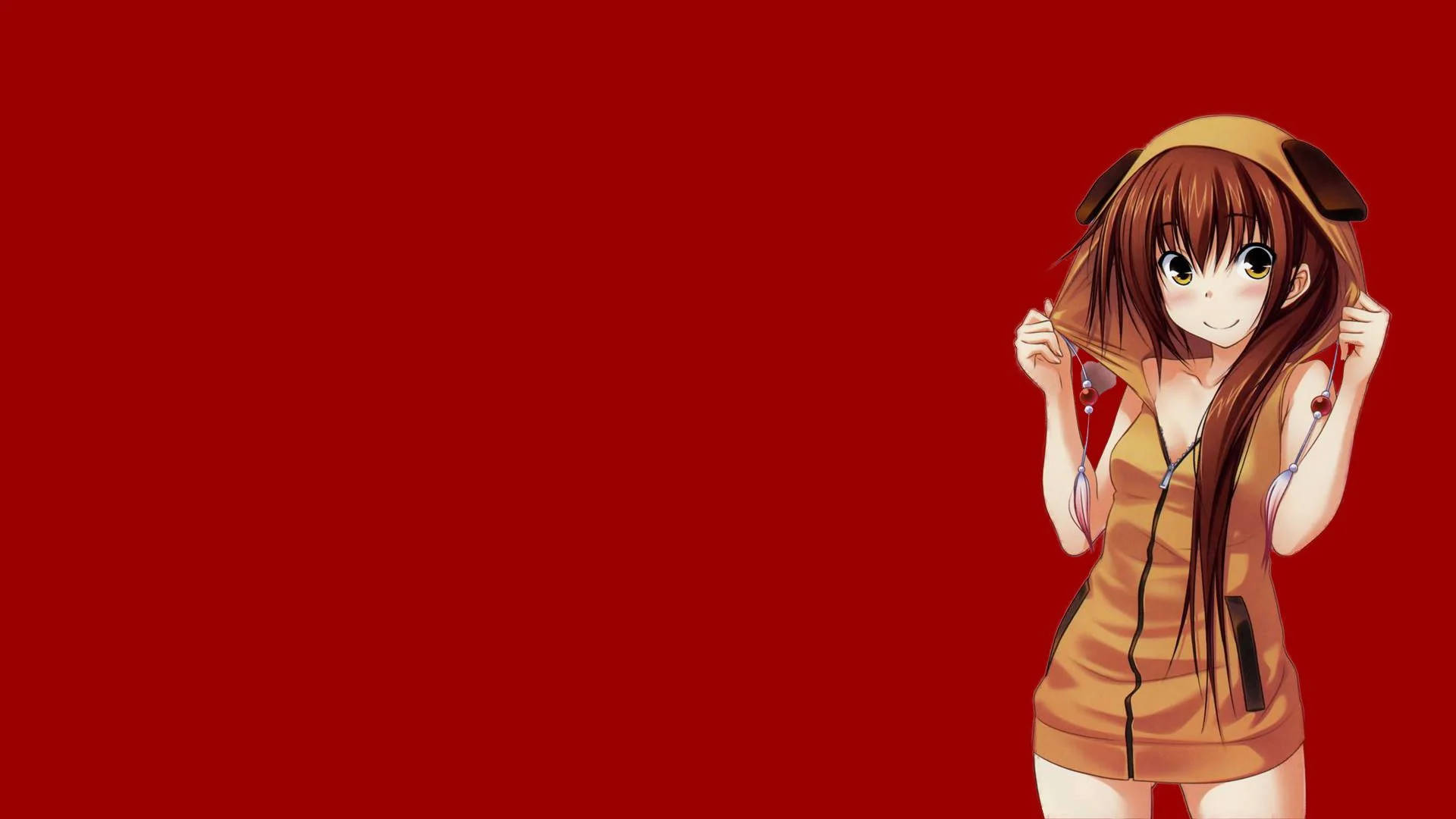 Kazuko Kawakami Anime Meisie Kaprui Muurpapier