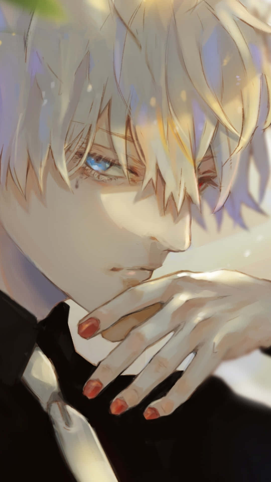 Ken Kaneki Sypersprofiel Tokyo Ghoul Anime Muurpapier