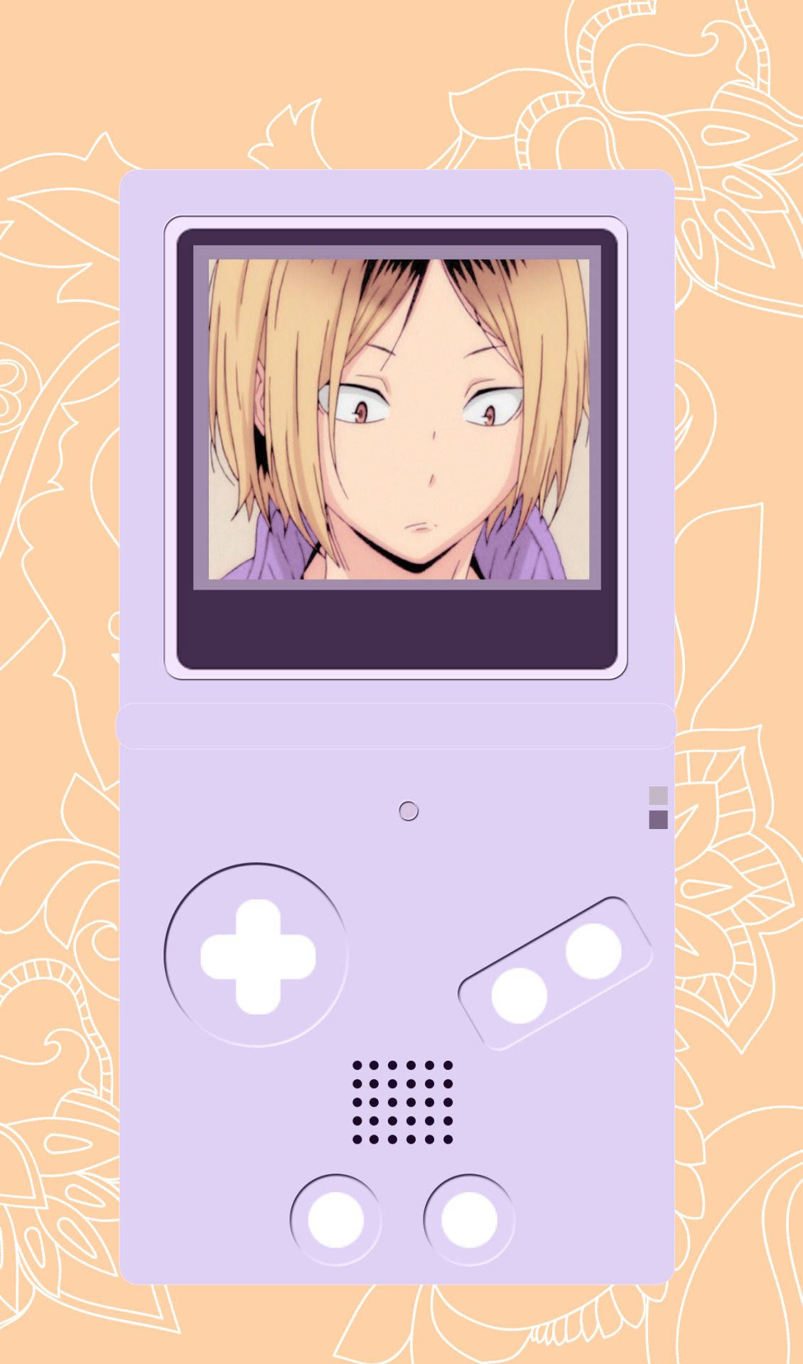 Kenma in 'n Pers Gameboy Muurpapier