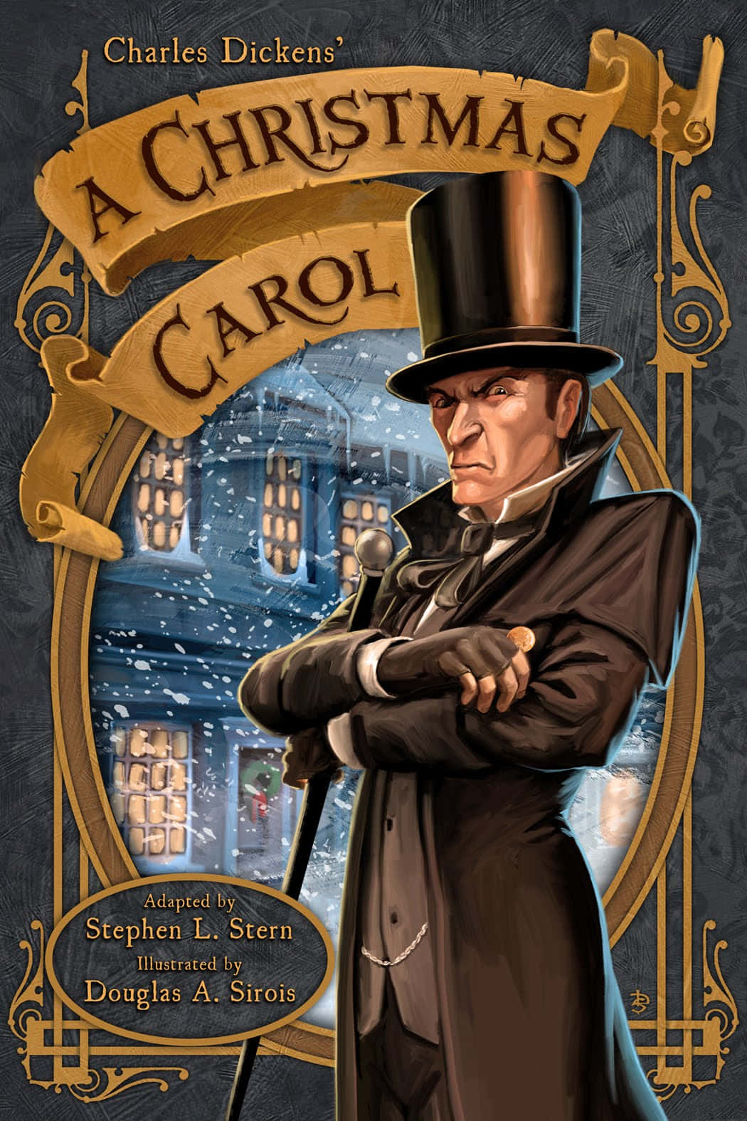 Kersfoto's van A Christmas Carol Muurpapier
