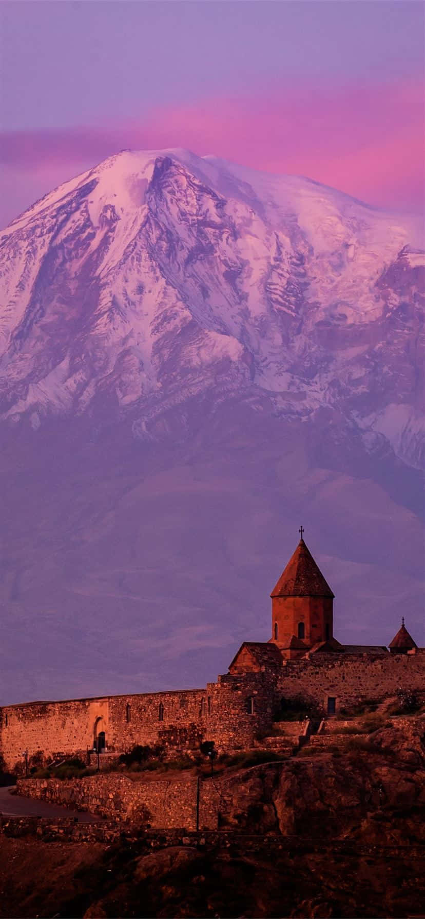 Khor Virap Pers Aëstetiese Foto Muurpapier