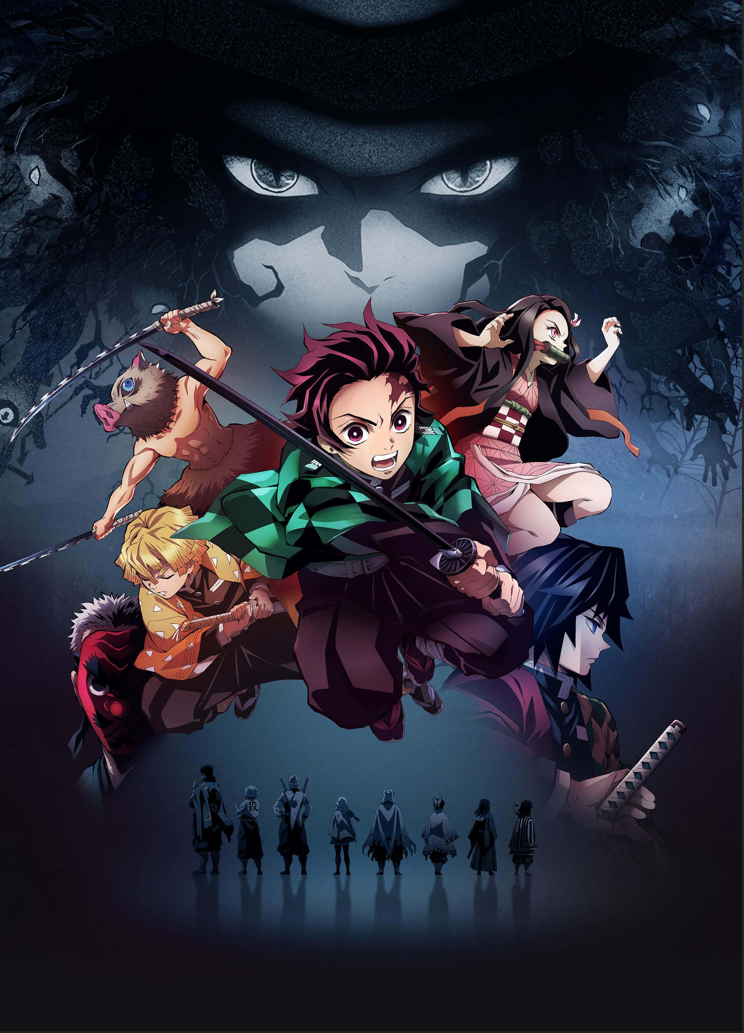 Kibutsuji Muzan is gereed vir sy volgende geveg in Demon Slayer Muurpapier