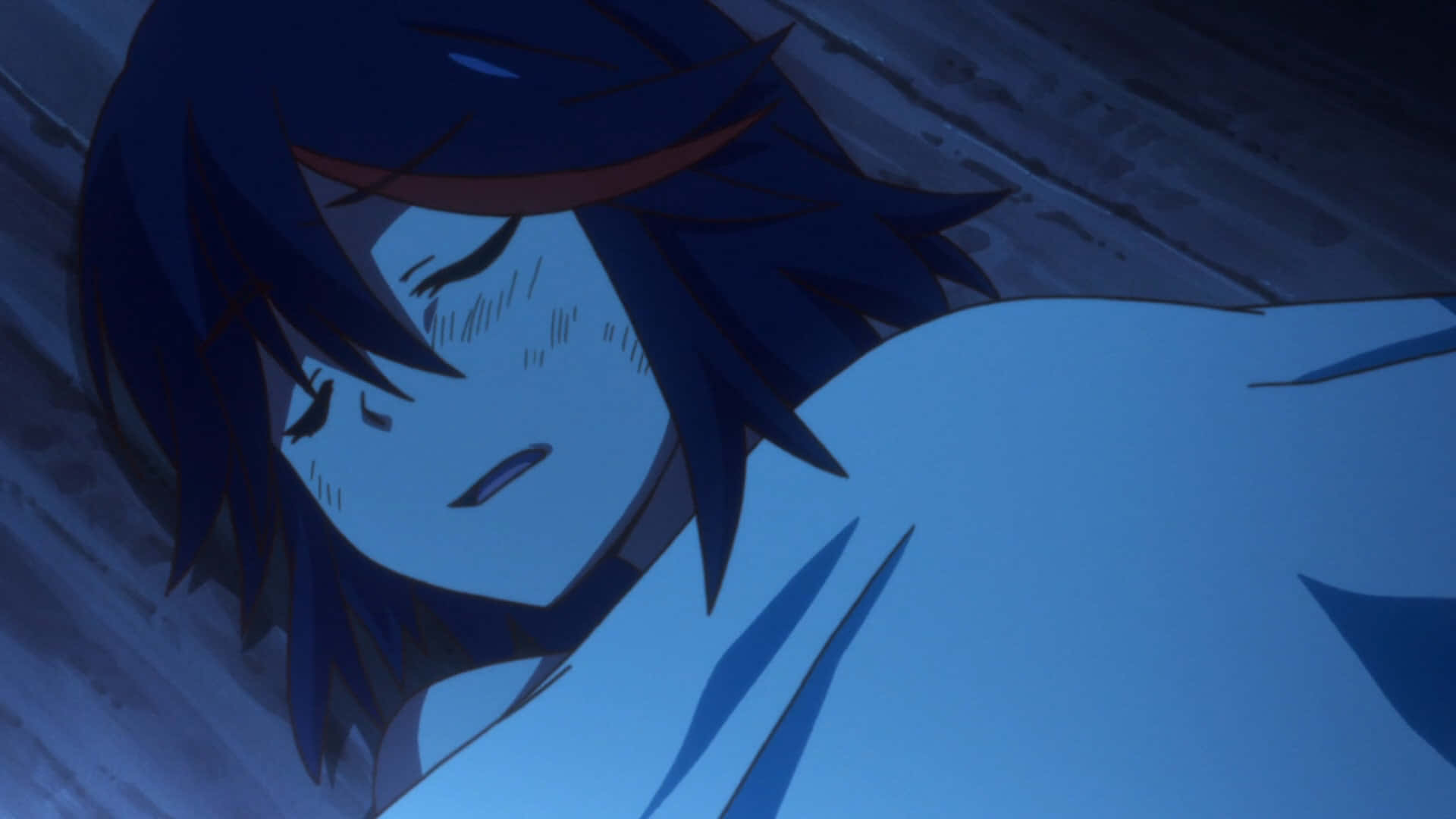Kill La Kill Slaap Ryuko Matoi Prent Muurpapier
