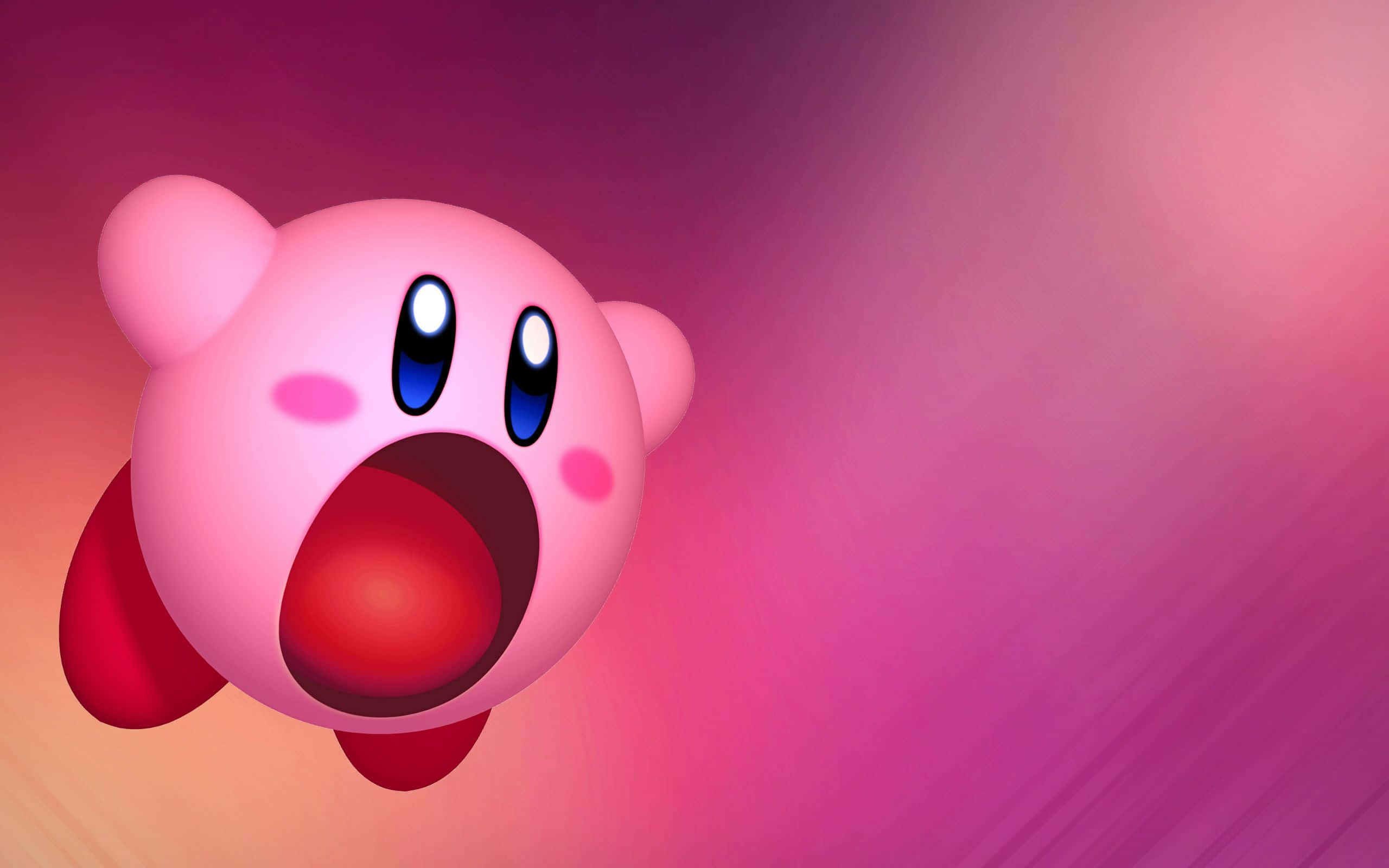 Kirby-agtergrond — Kirby GIF Muurpapier