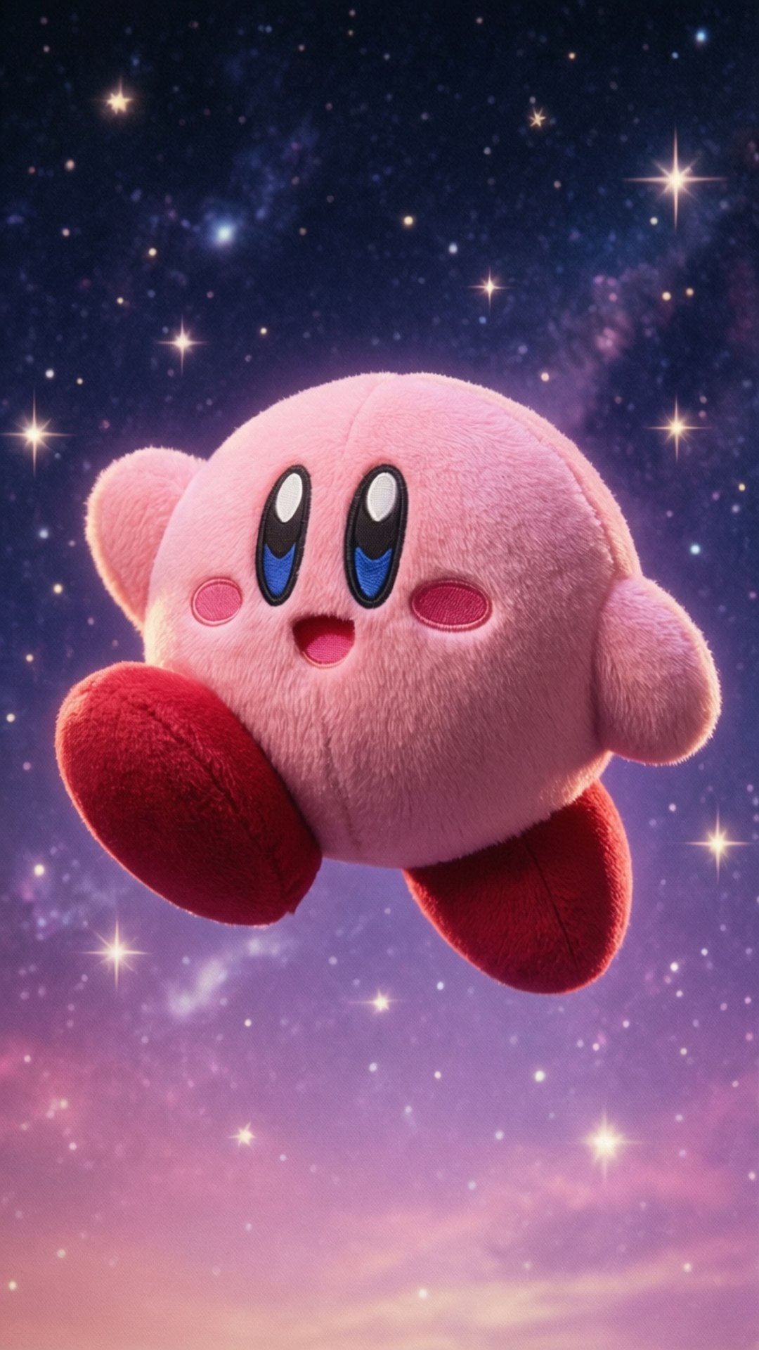 Kirby se Sterre-droom Muurpapier