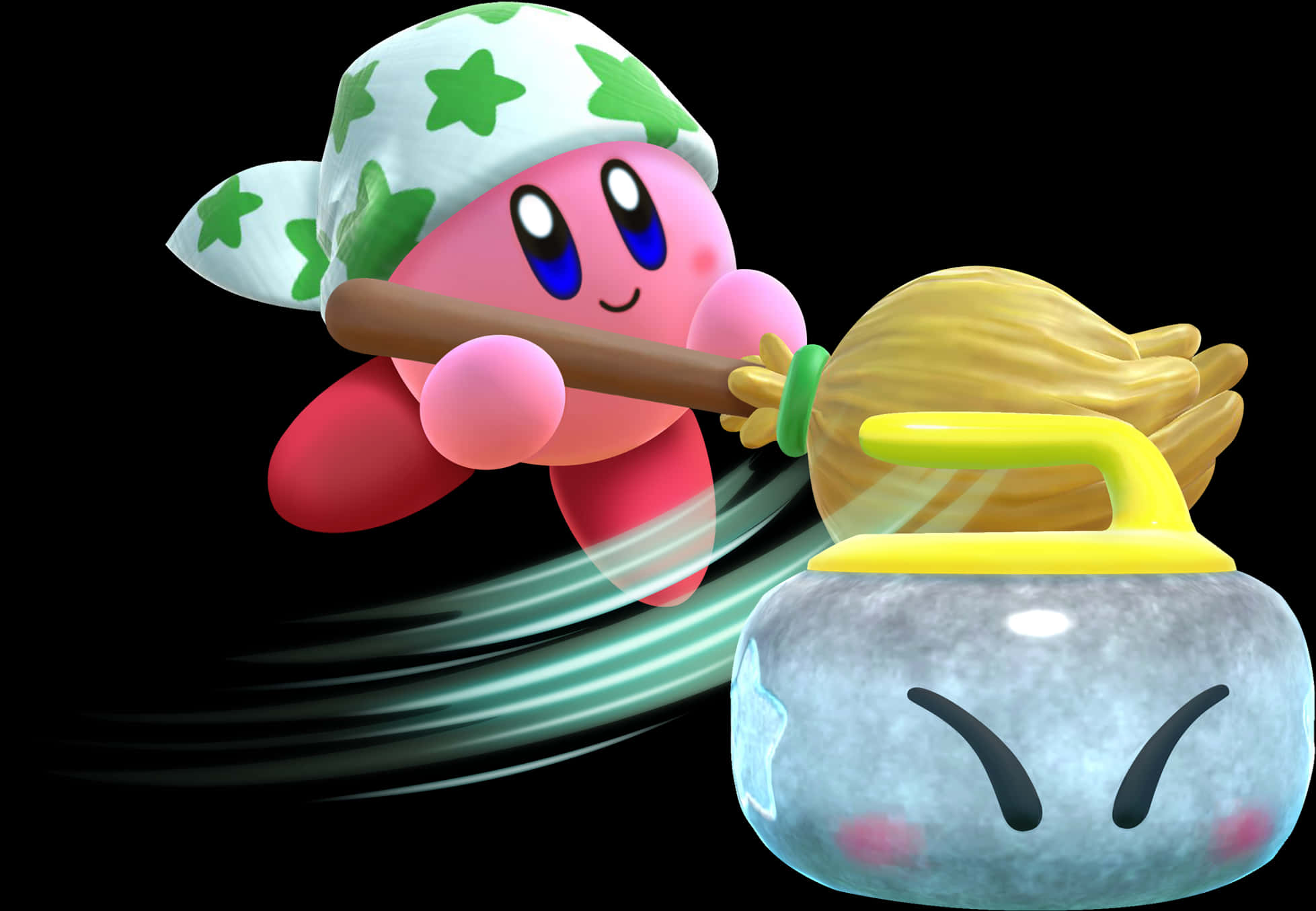 Kirby_ Vee_ Aksie Muurpapier