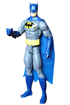 Klassieke Batman Aksiefiguur Muurpapier