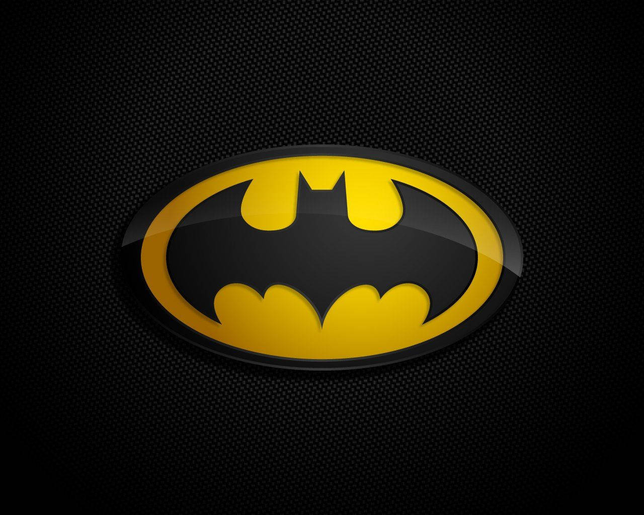 Klassieke Batman logo agtergrond
