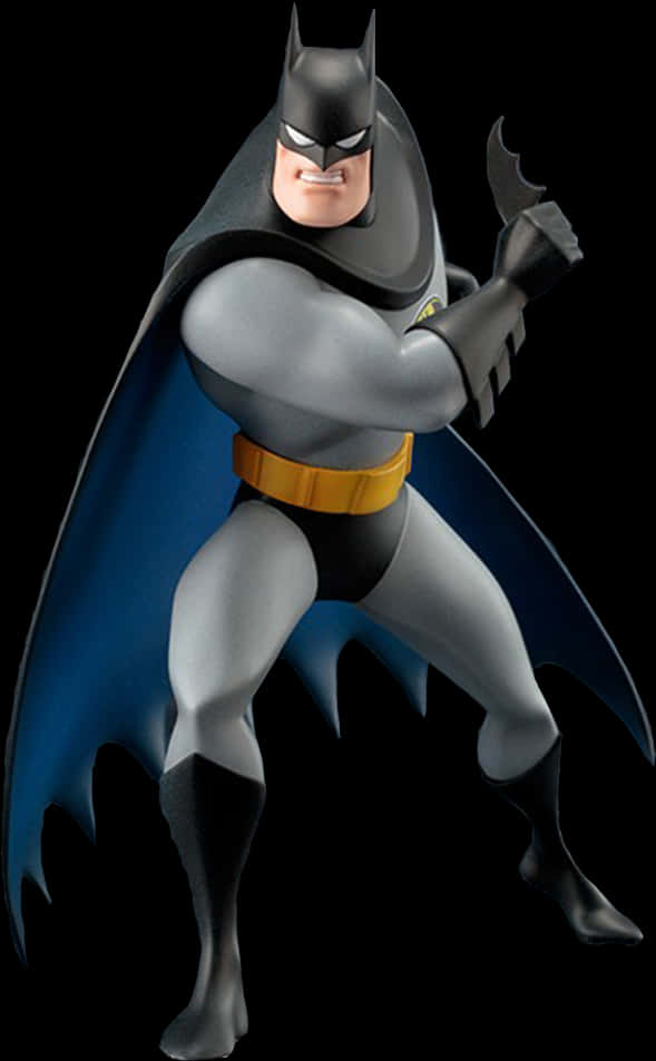 Klassieke Geanimeerde Batman Posisie Muurpapier