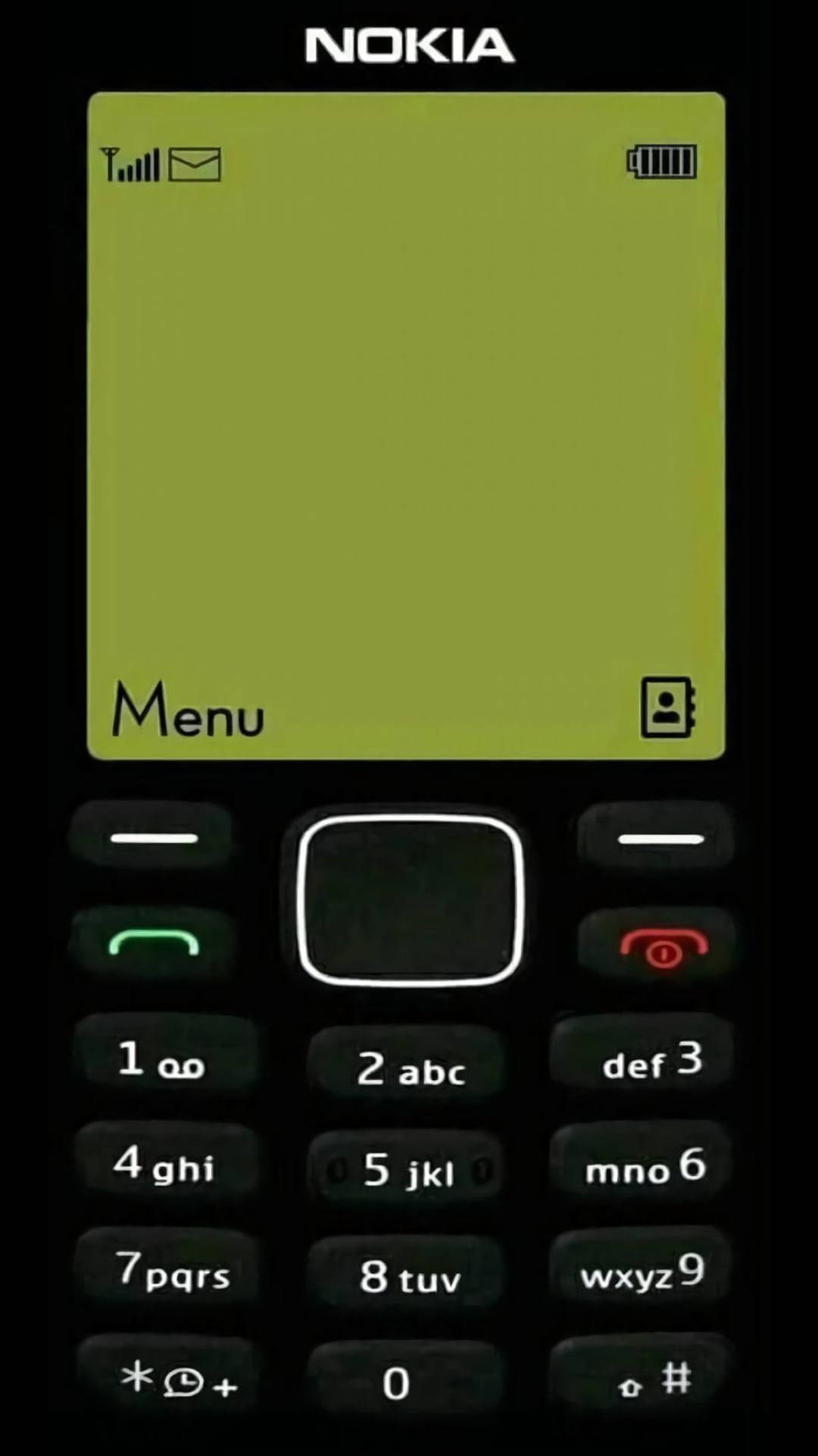 Klassieke Nokia Samsung Swart Muurpapier