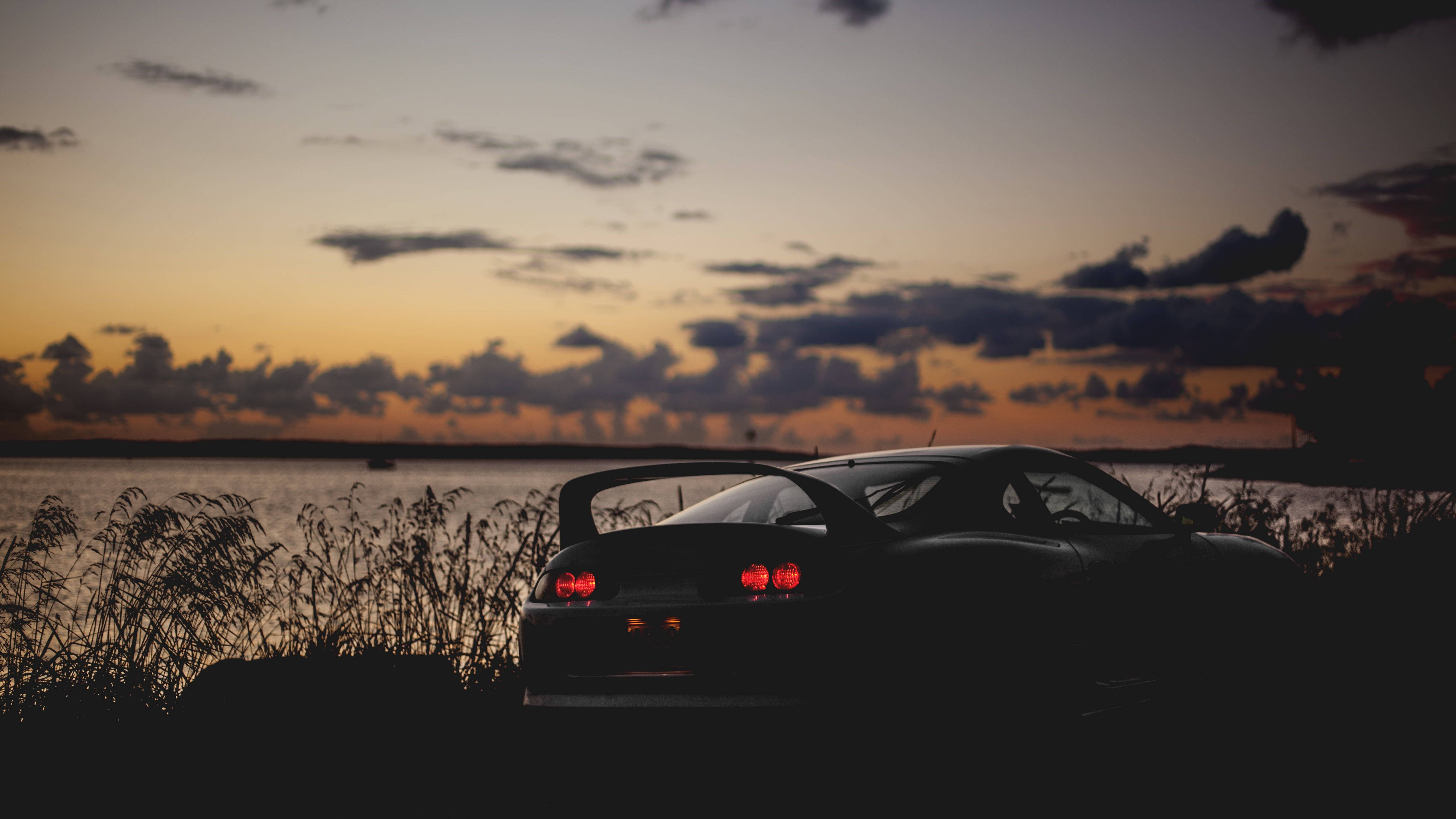 Klassieke Supra JDM-estetika Muurpapier