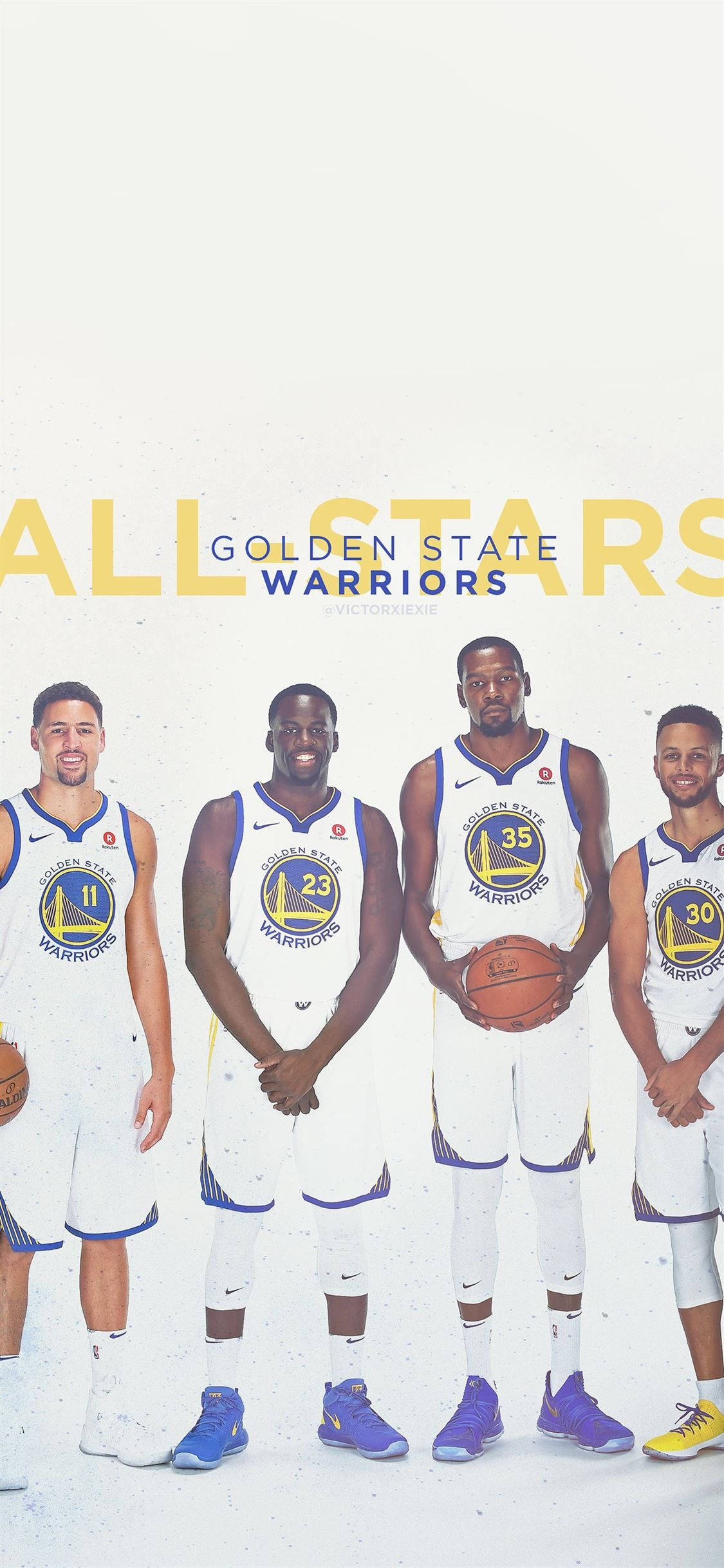 Klay Thompson GSW All-Stars Muurpapier