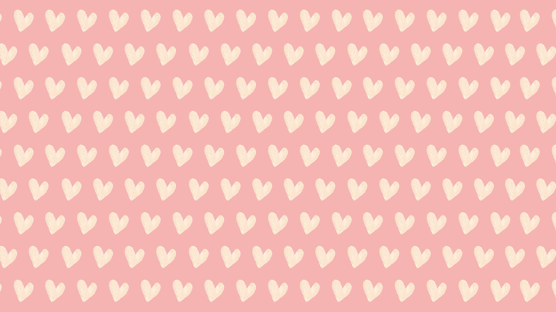 Klein Wit Hartjies Valentynsdag B Euroskerm Muurpapier