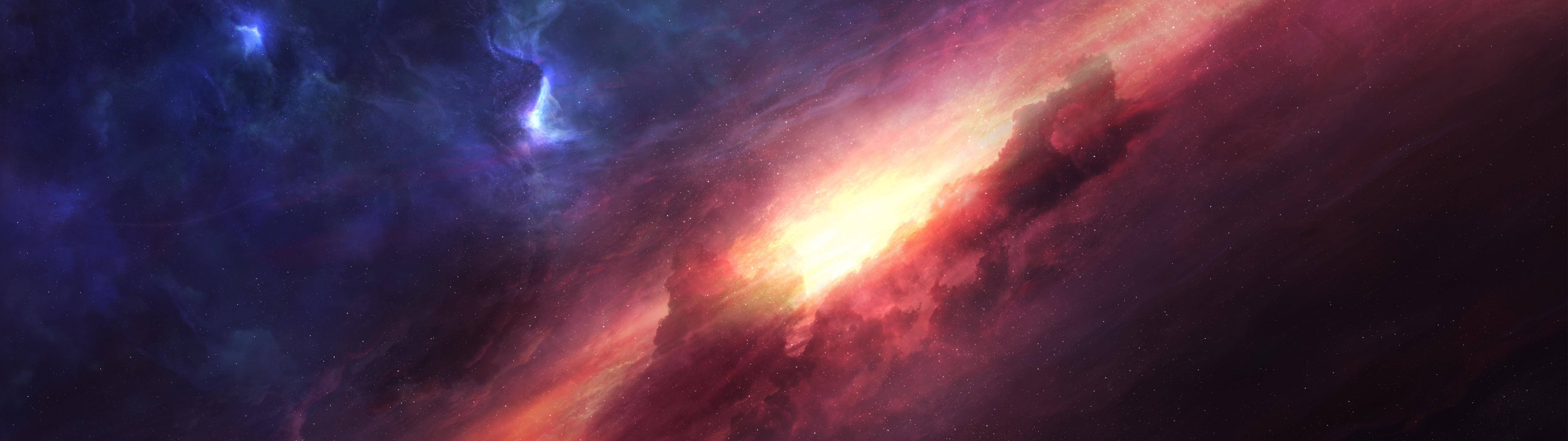 "Kleure van die Kosmos" Muurpapier