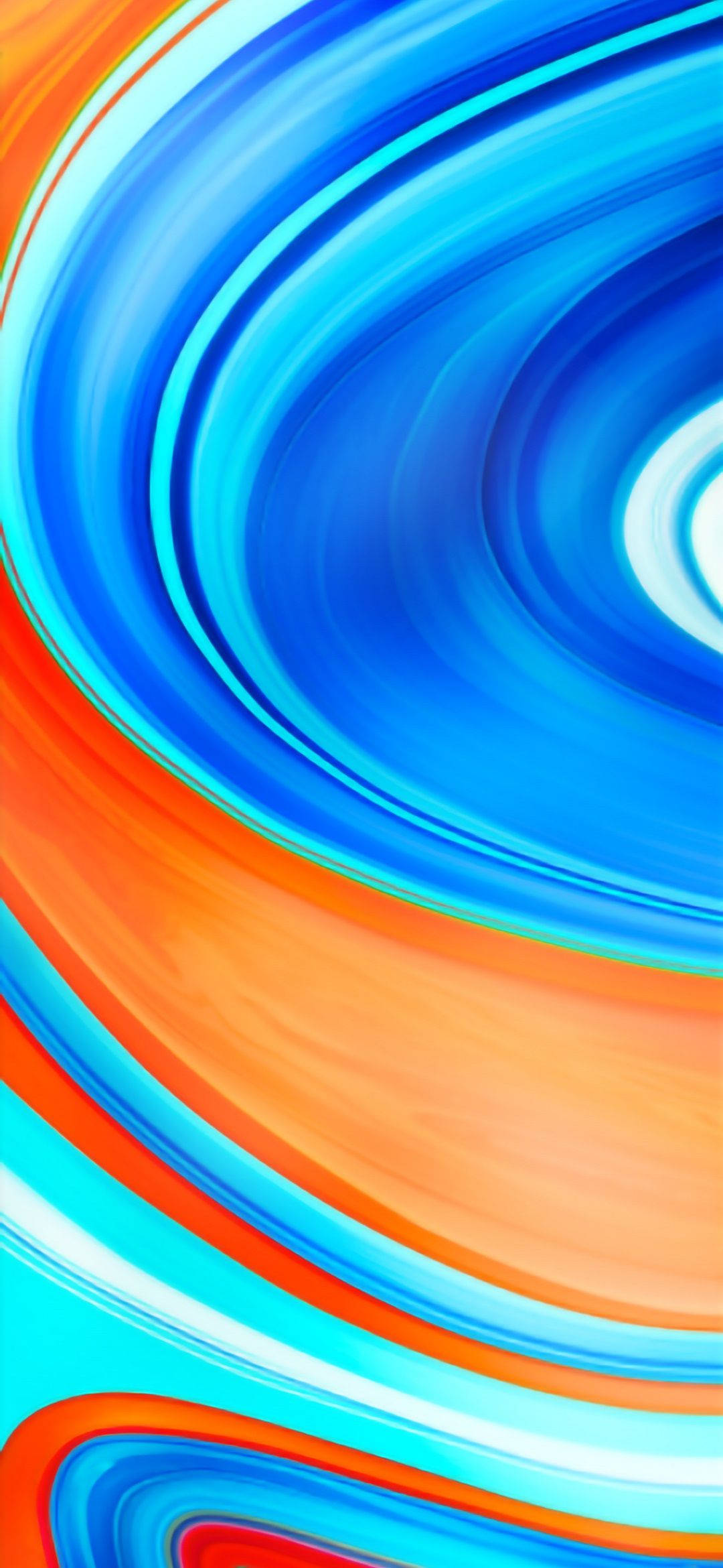 Kleure wat draai vir Xiaomi Redmi Note 9 Muurpapier