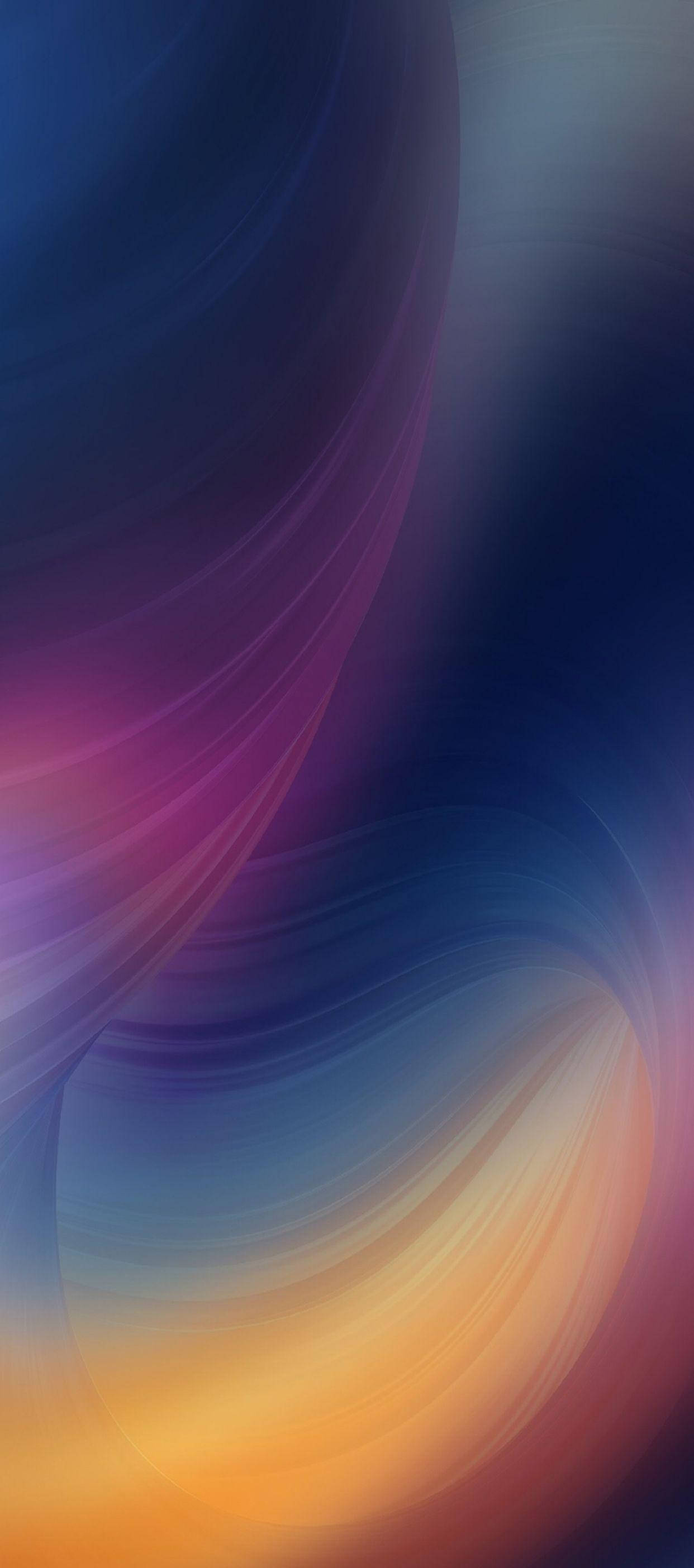 Kleurige Abstrakte Kuns vir iPhone SE Muurpapier