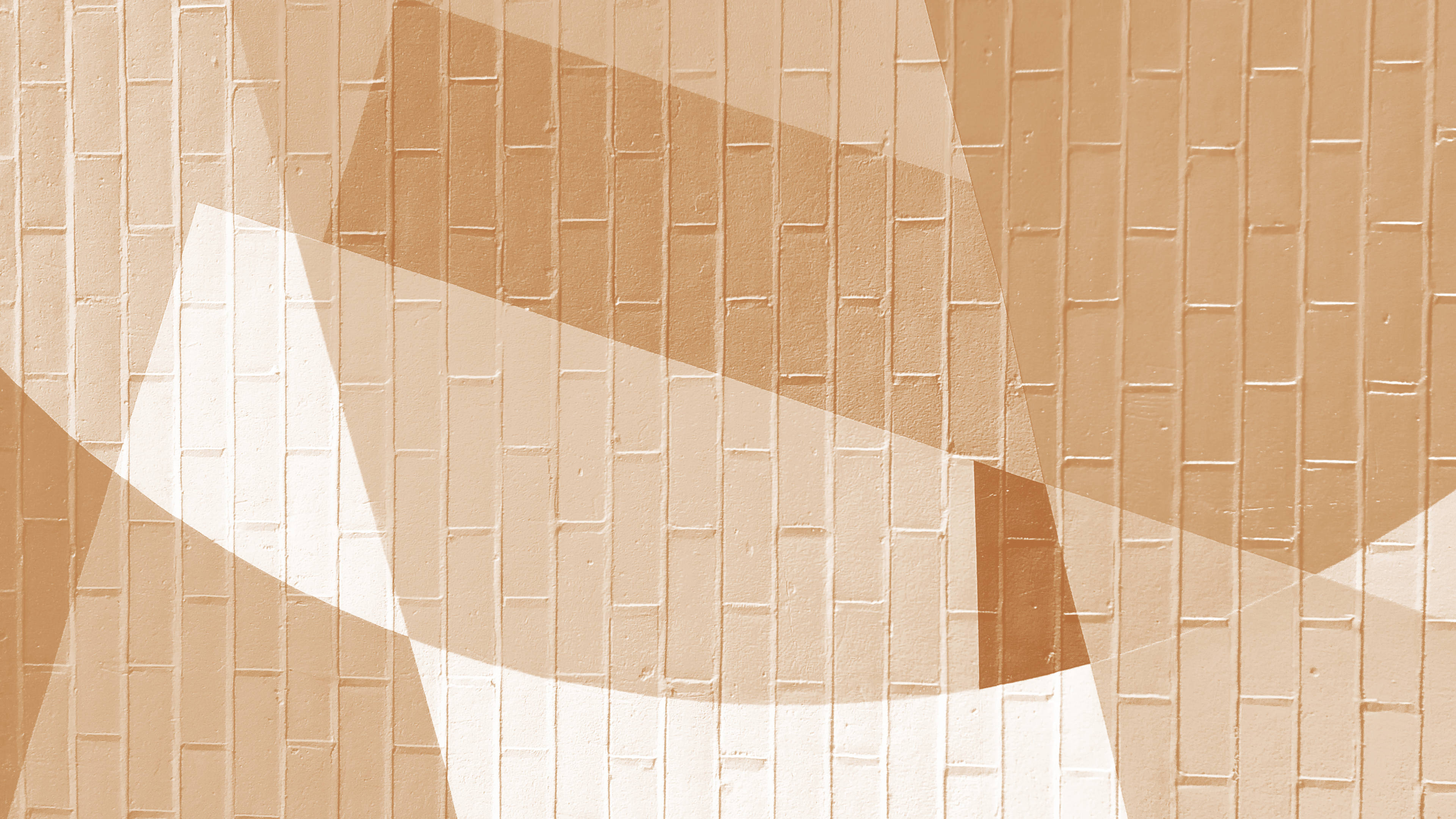 Kleurryke Akoestiese Baksteenmuur Muurpapier