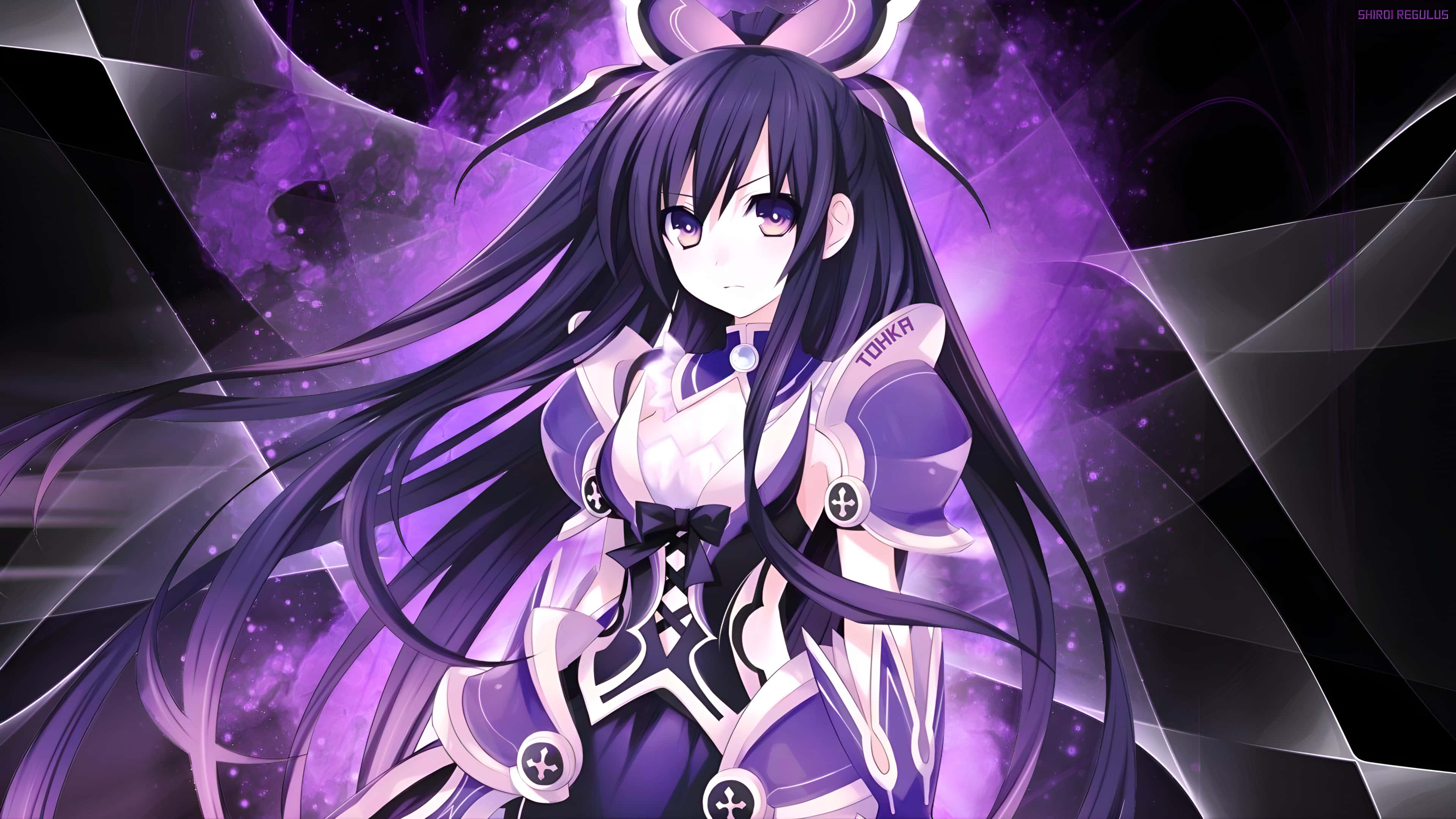 Kleurryke Anime 4K-kuns Muurpapier