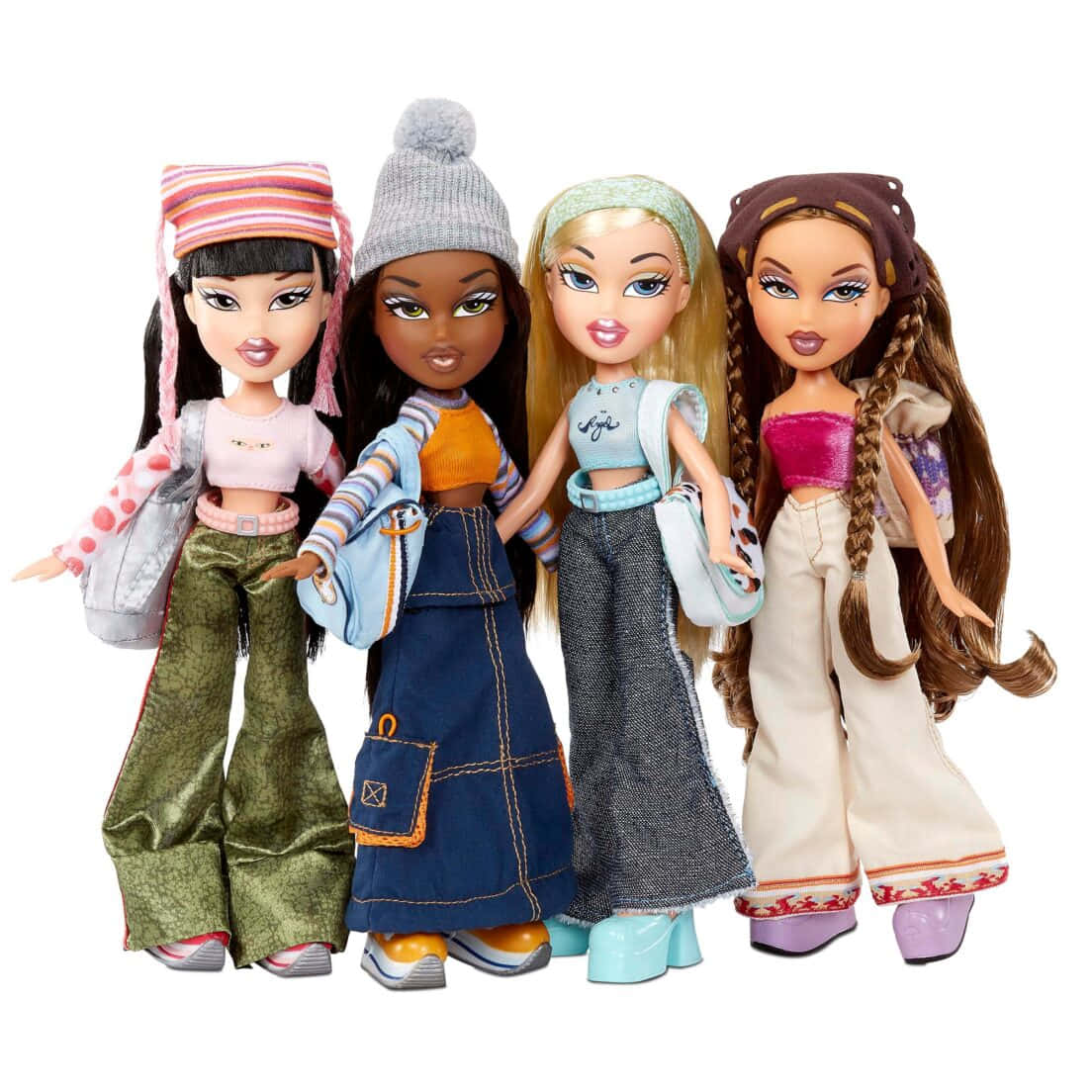 Kleurryke en Pretvolle Bratz-estetiek Muurpapier
