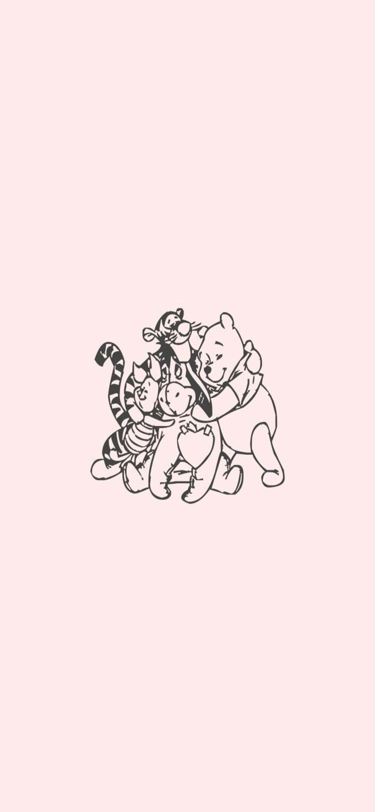 Kleurryke Magie van Disney op iPhone Xs Max Muurpapier