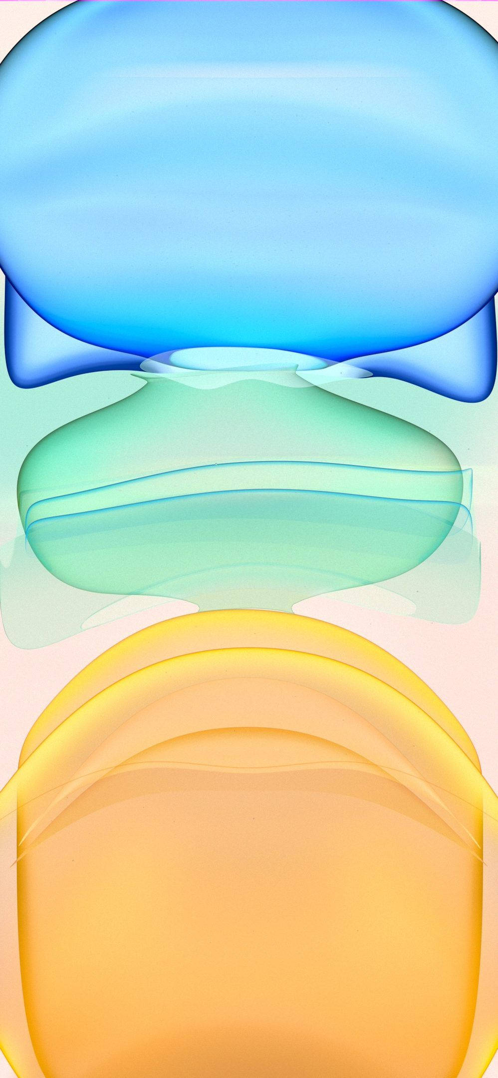 Kleurvolle Abstrakte Ontwerp met iPhone 11 se Gewildheid Muurpapier