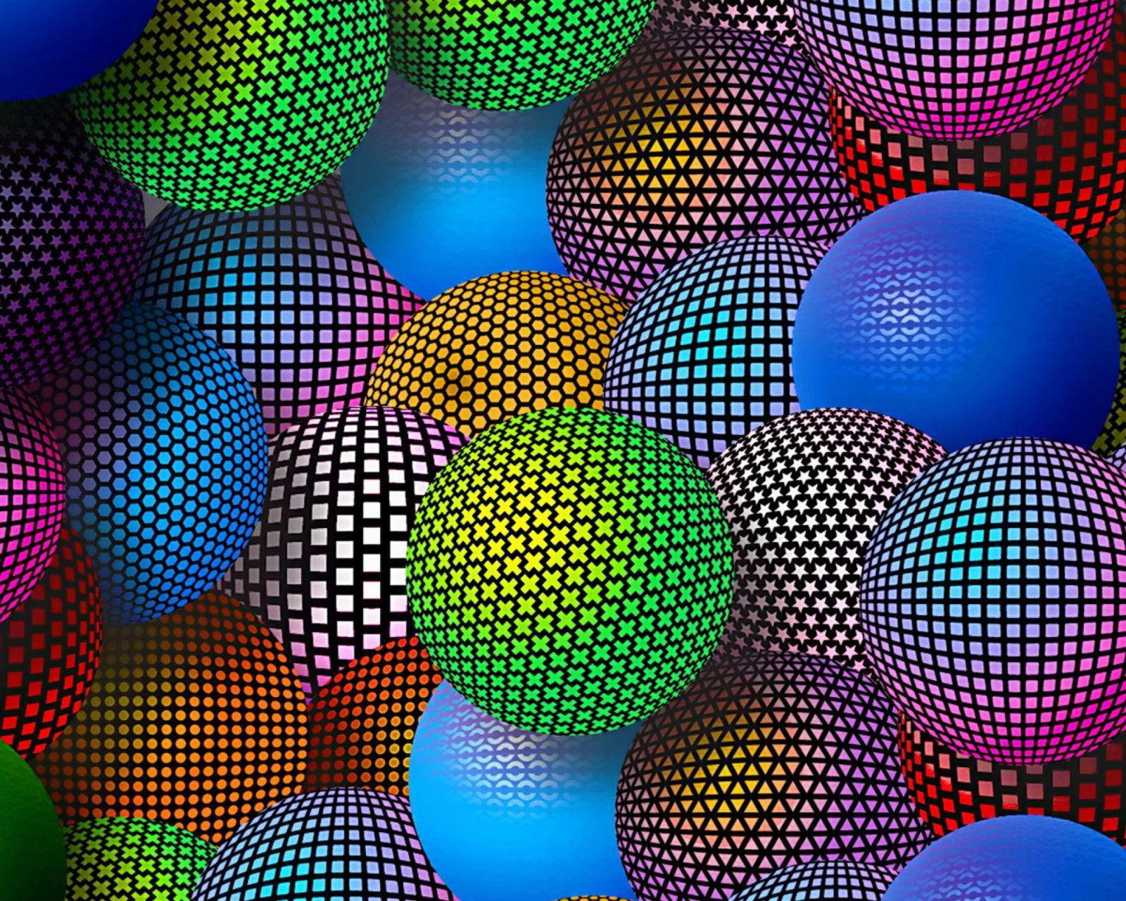 Kleurvolle Bolle Samsung Galaxy-tablet Muurpapier