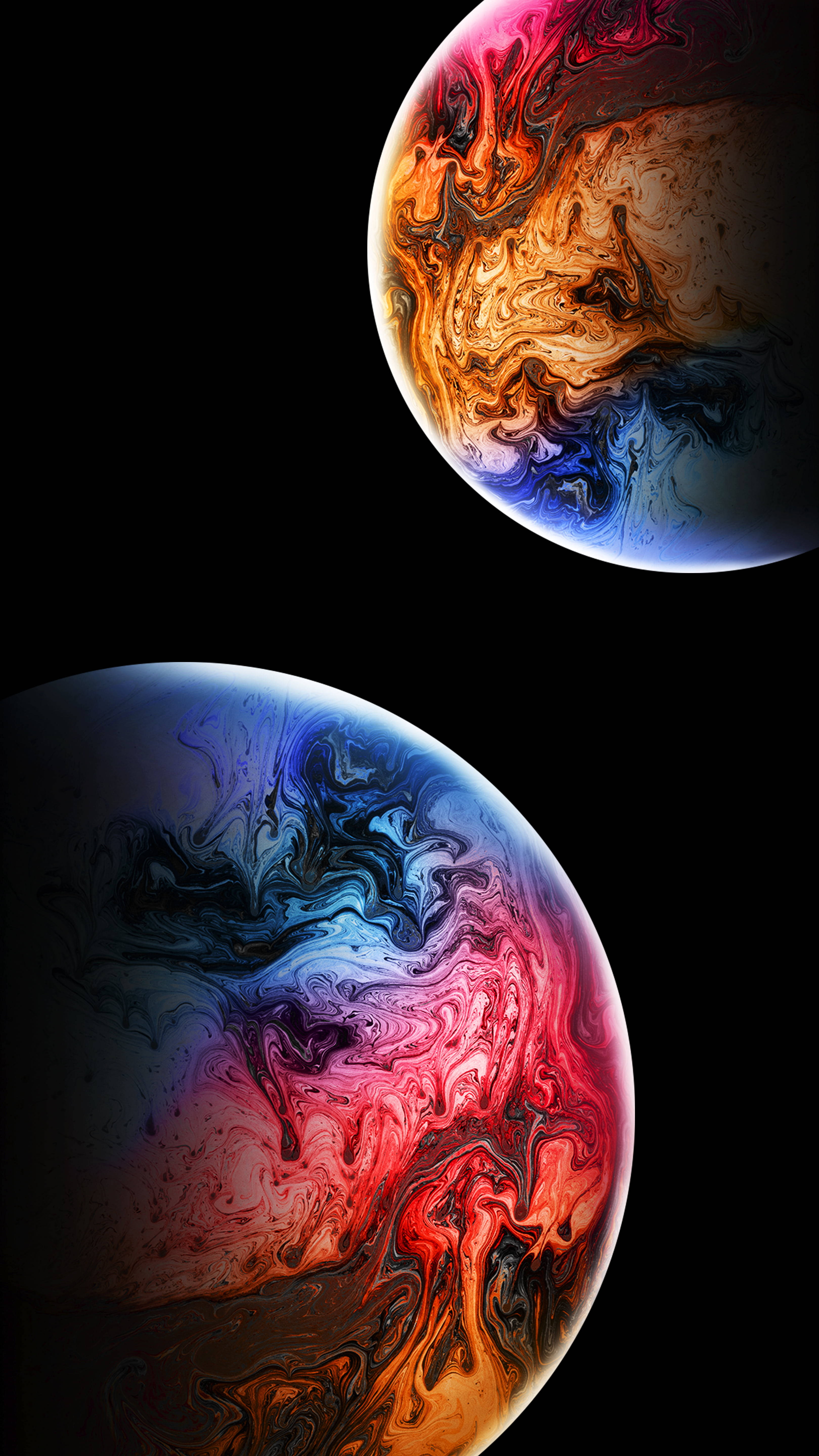 Kleurvolle Planete 8K Telefoon Muurpapier