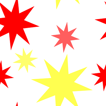 Kleurvolle Sterpatroon Agtergrond Muurpapier