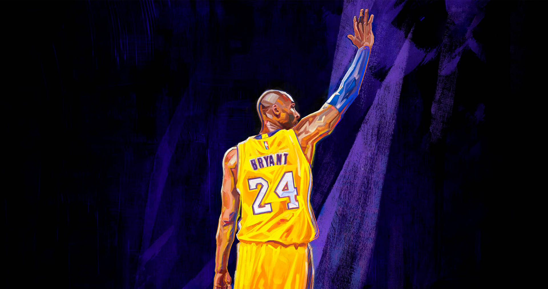 Kobe Bryant Koel Golf — Basketbal GIF Muurpapier