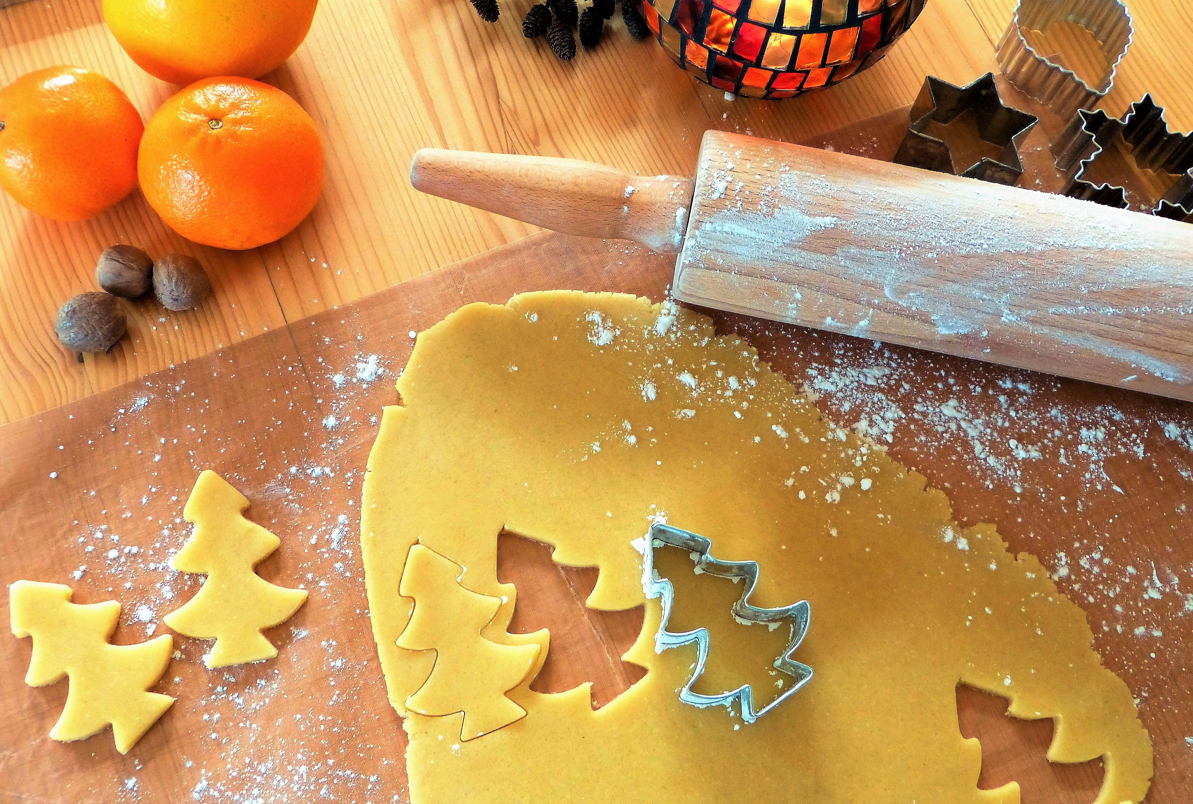 Koekies vir Kersfees Muurpapier