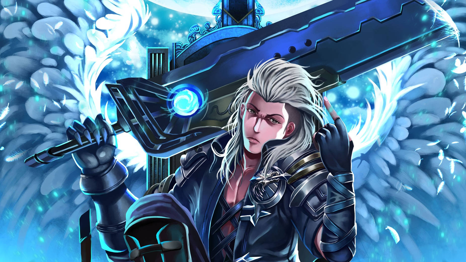 Koel Anime Seun PFP Alucard Muurpapier