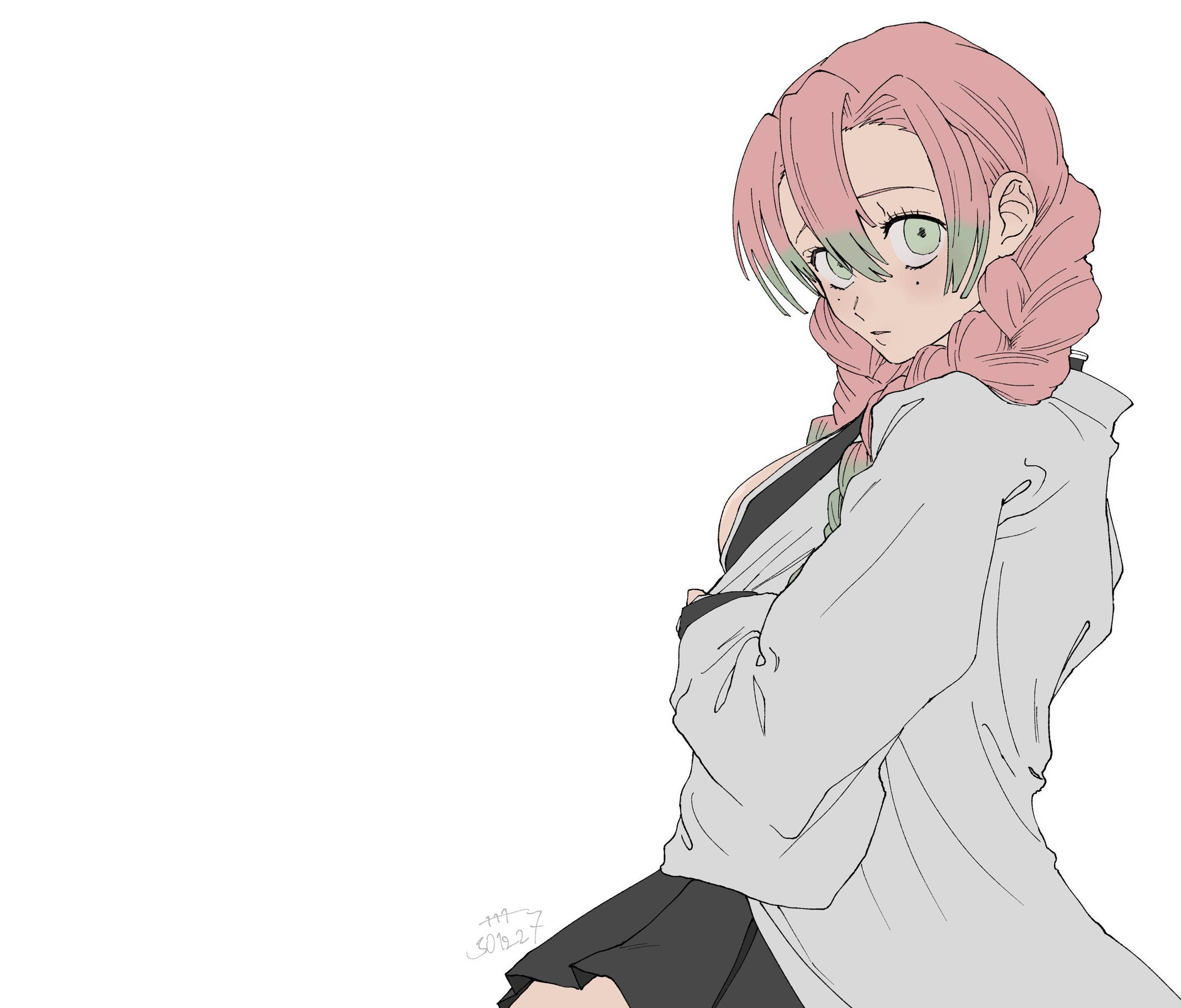 Koel Demon Slayer Mitsuri Muurpapier