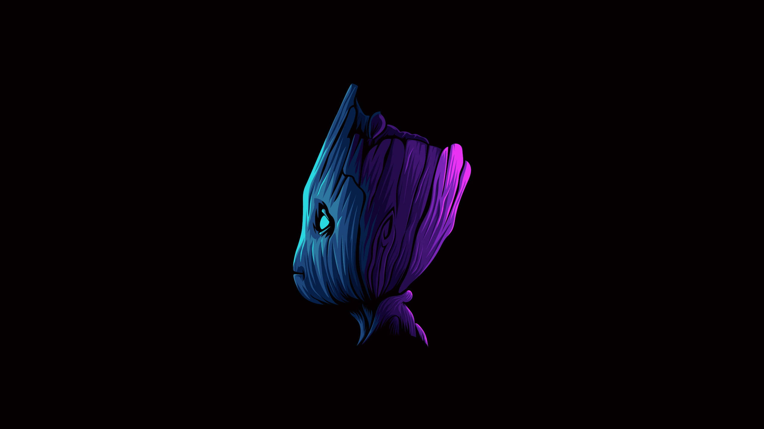 Koel Groot-karakter Muurpapier