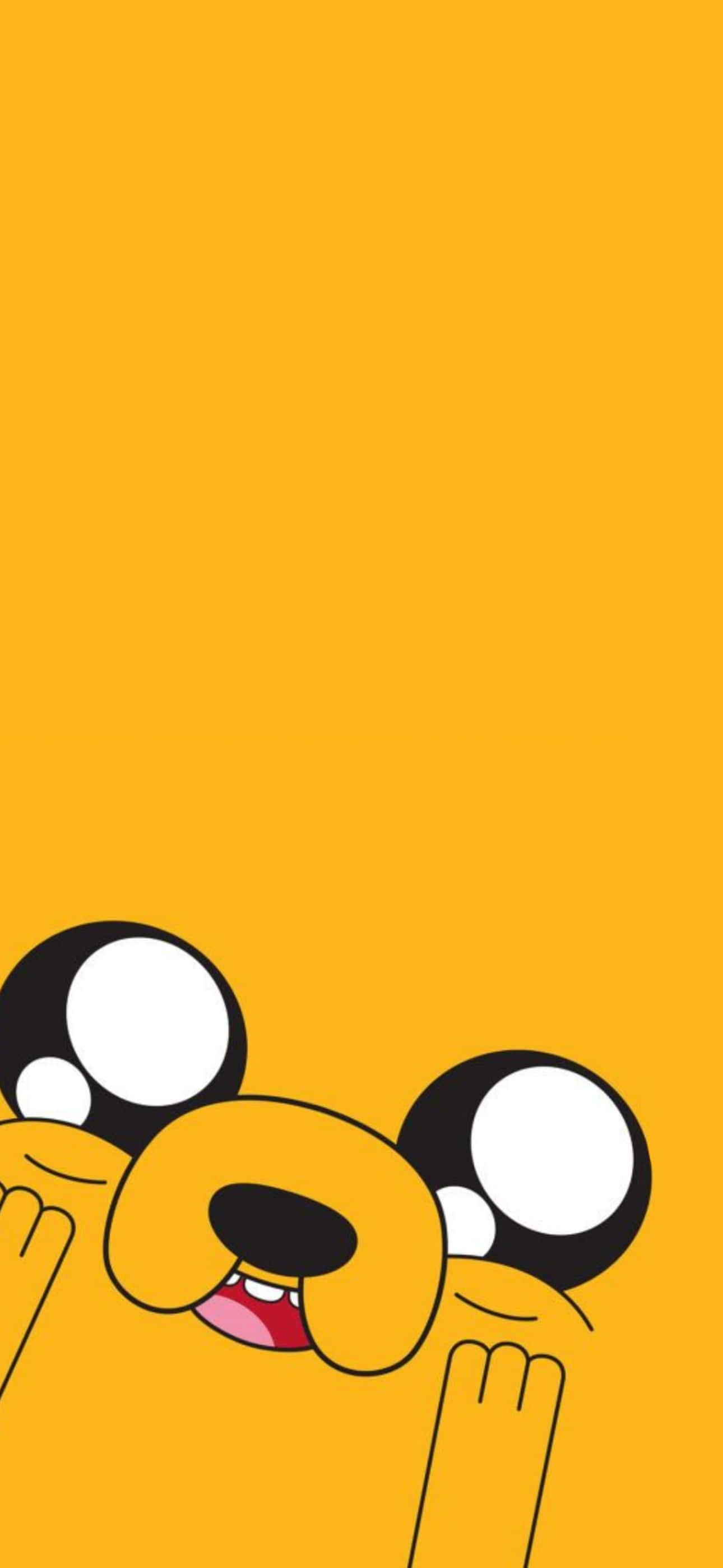Koel Jake die Hond iPhone Muurpapier