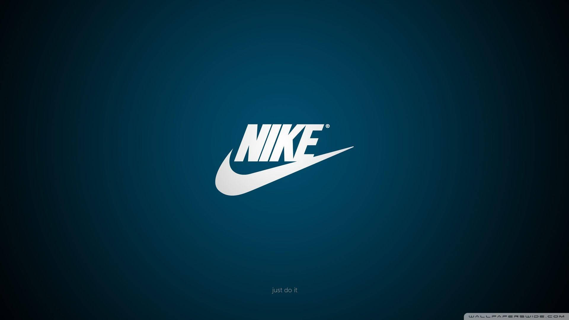 Koel Minimalistiese Nike-ikoon Muurpapier
